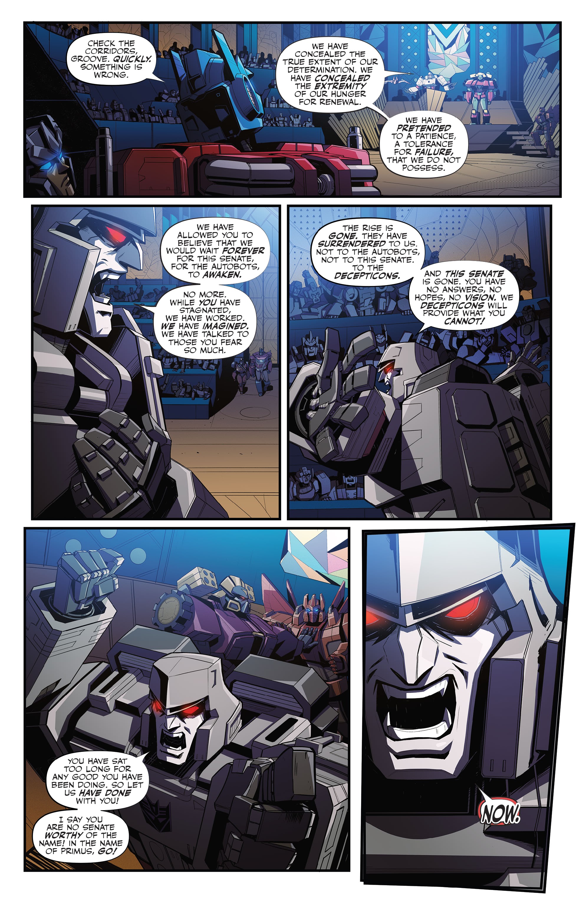 Read online Transformers (2019) comic -  Issue #23 - 15