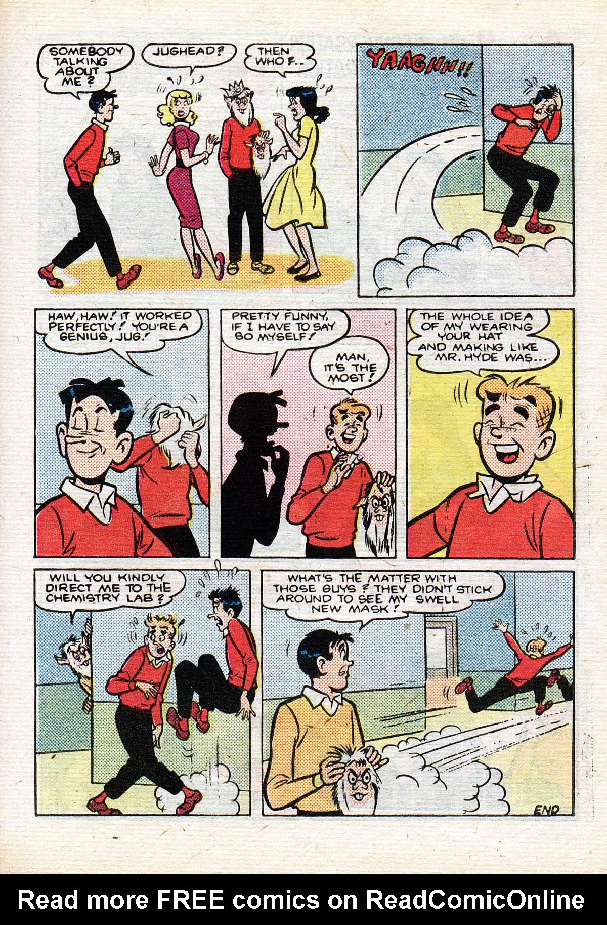 Read online Jughead Jones Comics Digest comic -  Issue #40 - 58