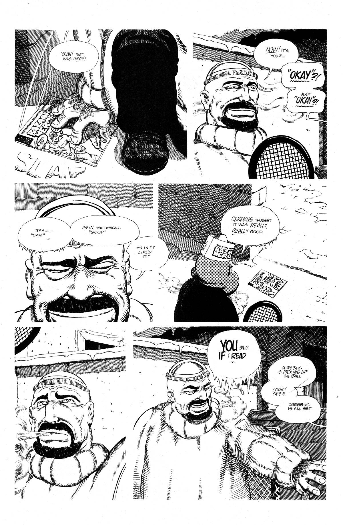 Read online Cerebus comic -  Issue #209 - 7