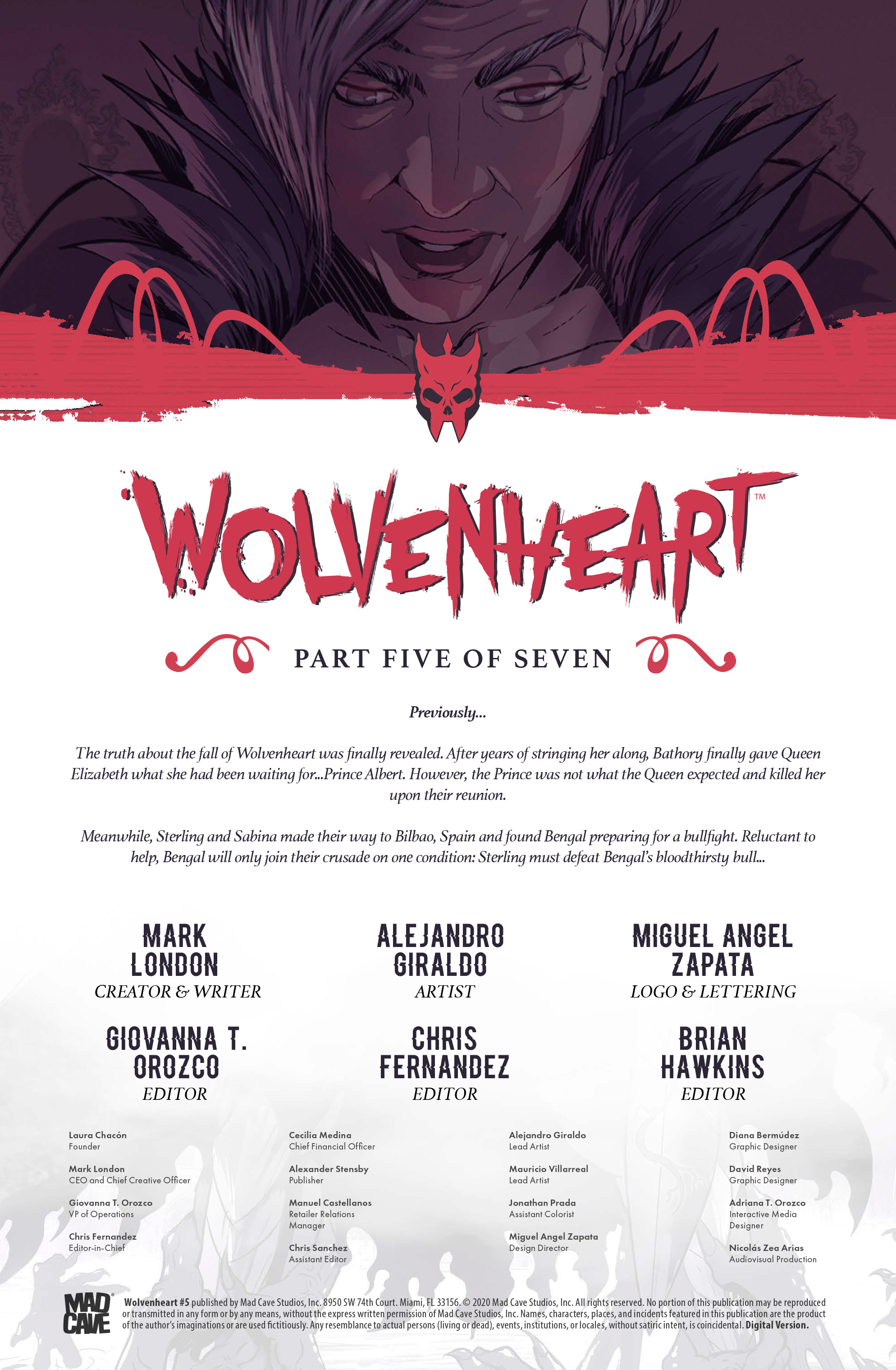 Read online Wolvenheart comic -  Issue #5 - 2