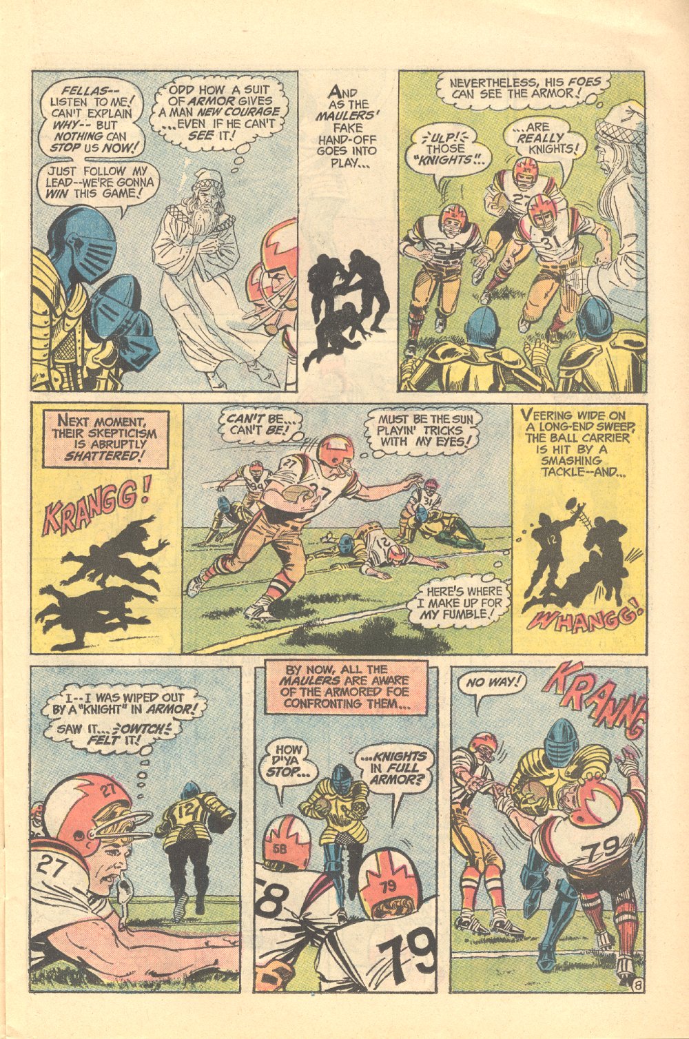 Read online Strange Sports Stories (1973) comic -  Issue #3 - 9