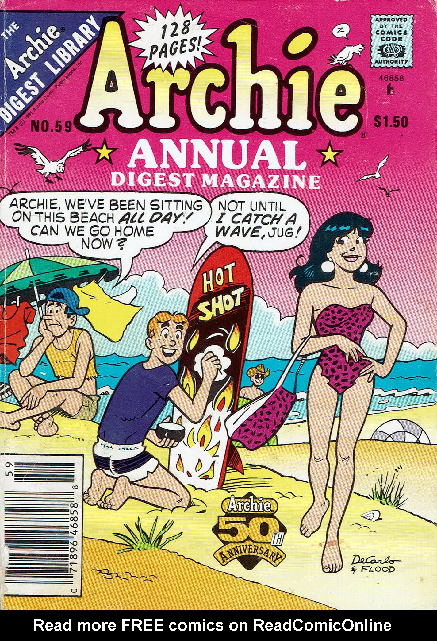 Read online Archie Annual Digest Magazine comic -  Issue #59 - 1