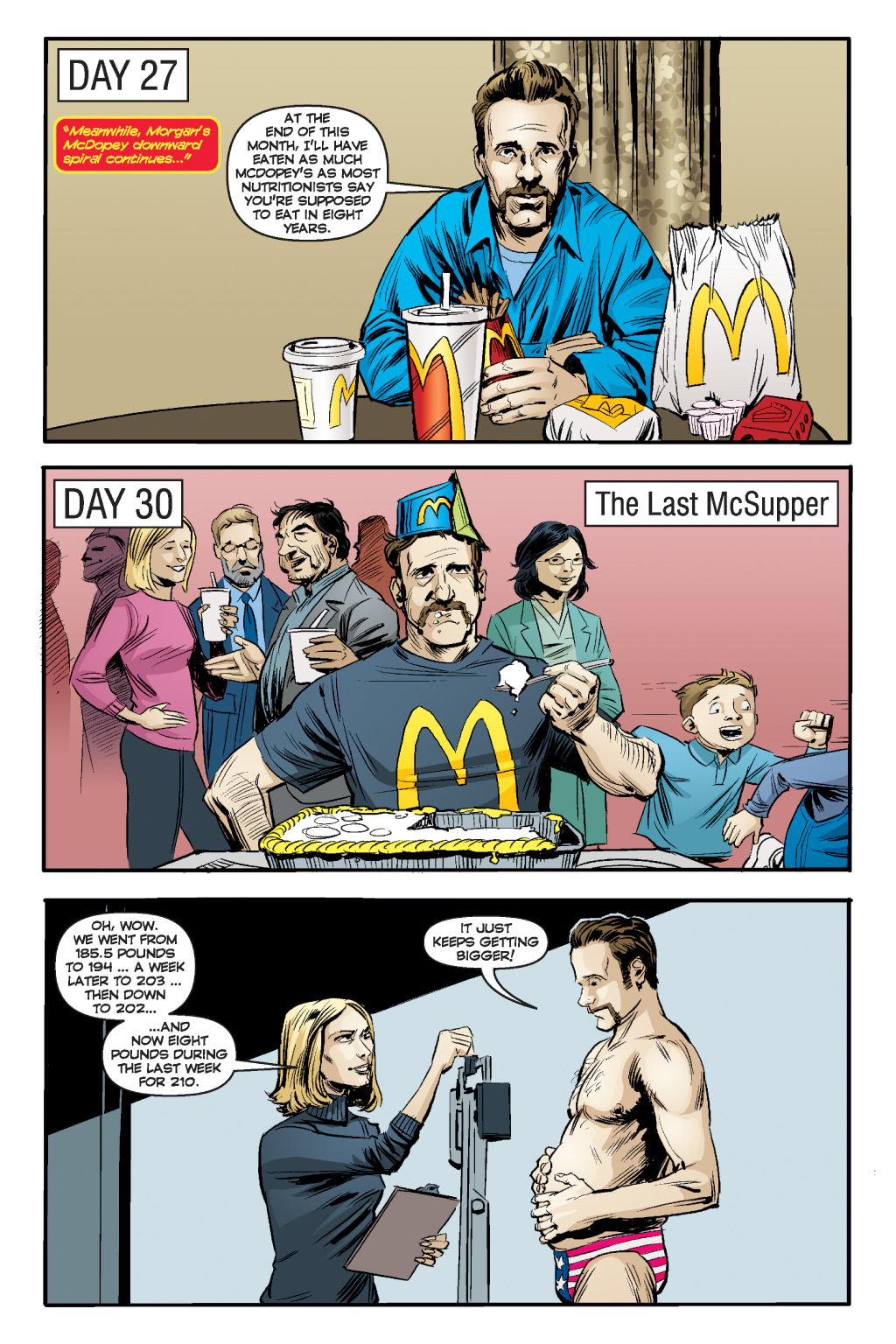 Read online Supersized: Strange Tales from a Fast-Food Culture comic -  Issue # TPB - 73