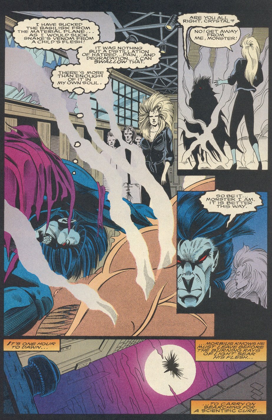 Read online Morbius: The Living Vampire (1992) comic -  Issue #24 - 22