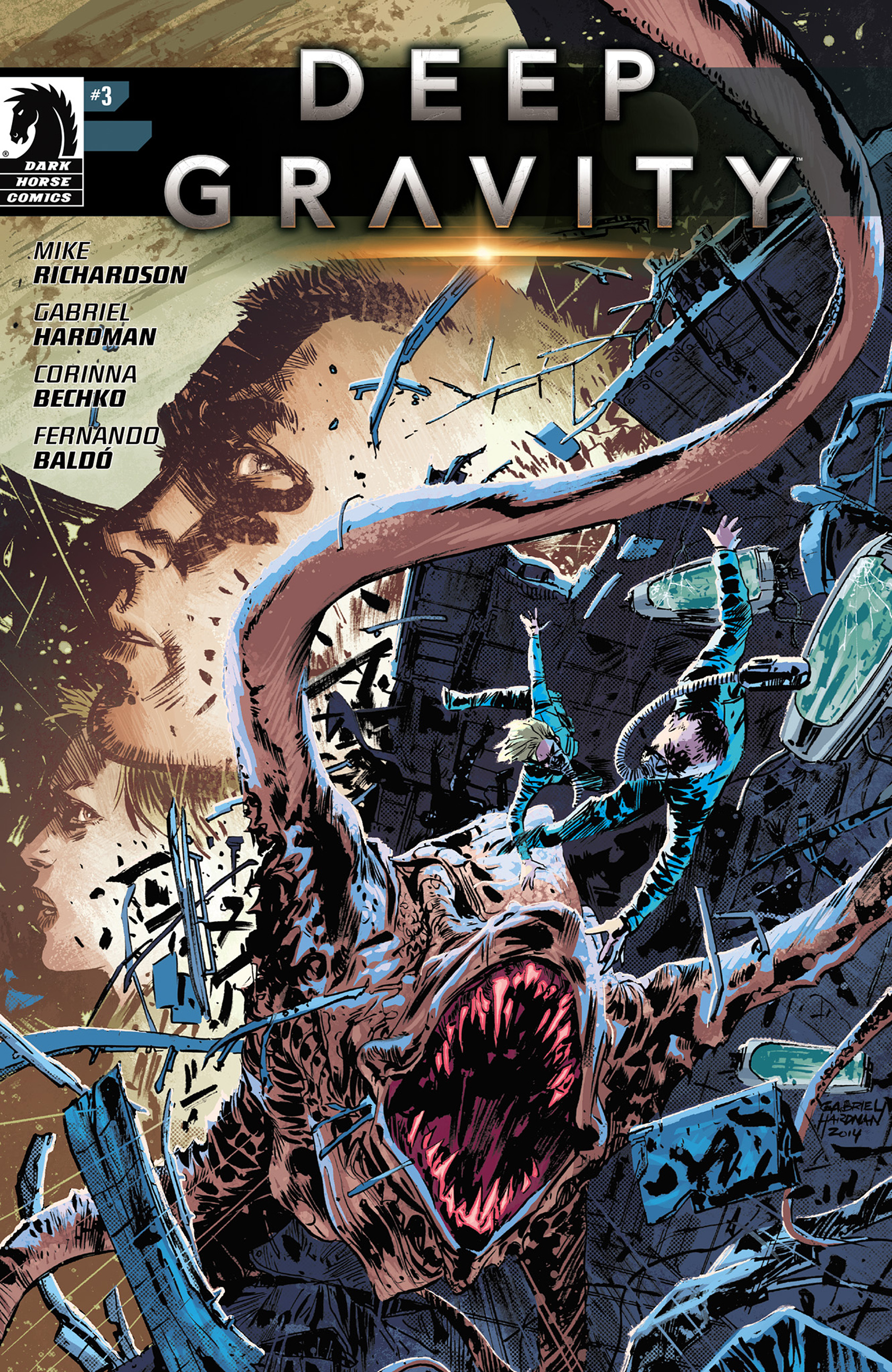 Read online Deep Gravity comic -  Issue #3 - 1