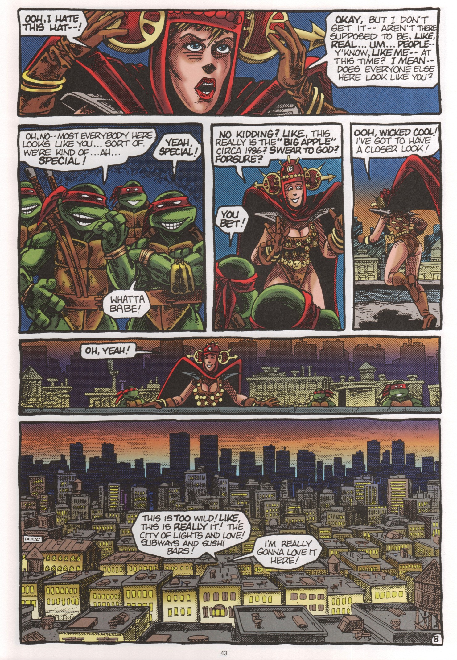Read online Teenage Mutant Ninja Turtles Color Classics (2012) comic -  Issue #8 - 9