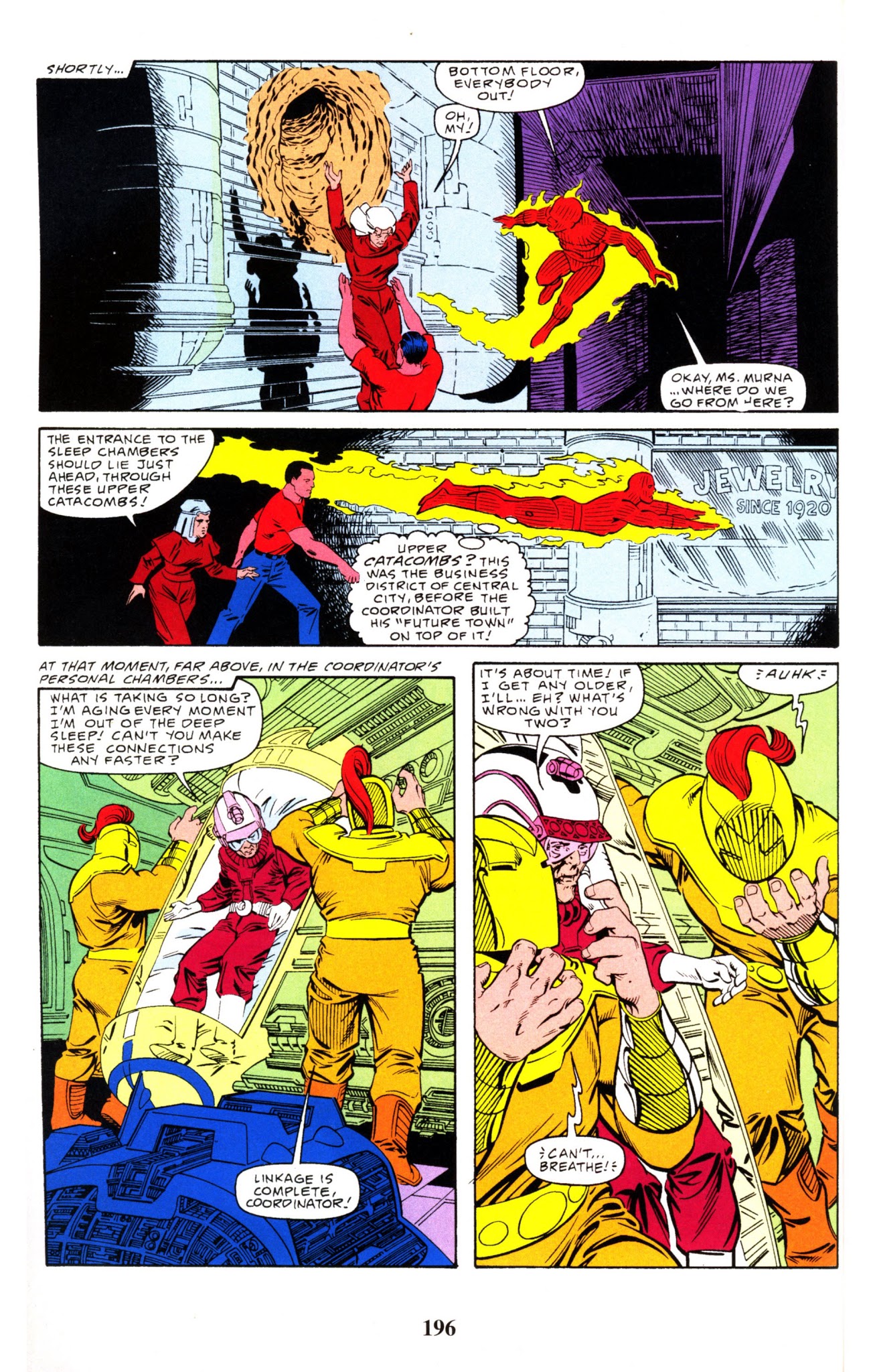 Read online Fantastic Four Visionaries: John Byrne comic -  Issue # TPB 8 - 196