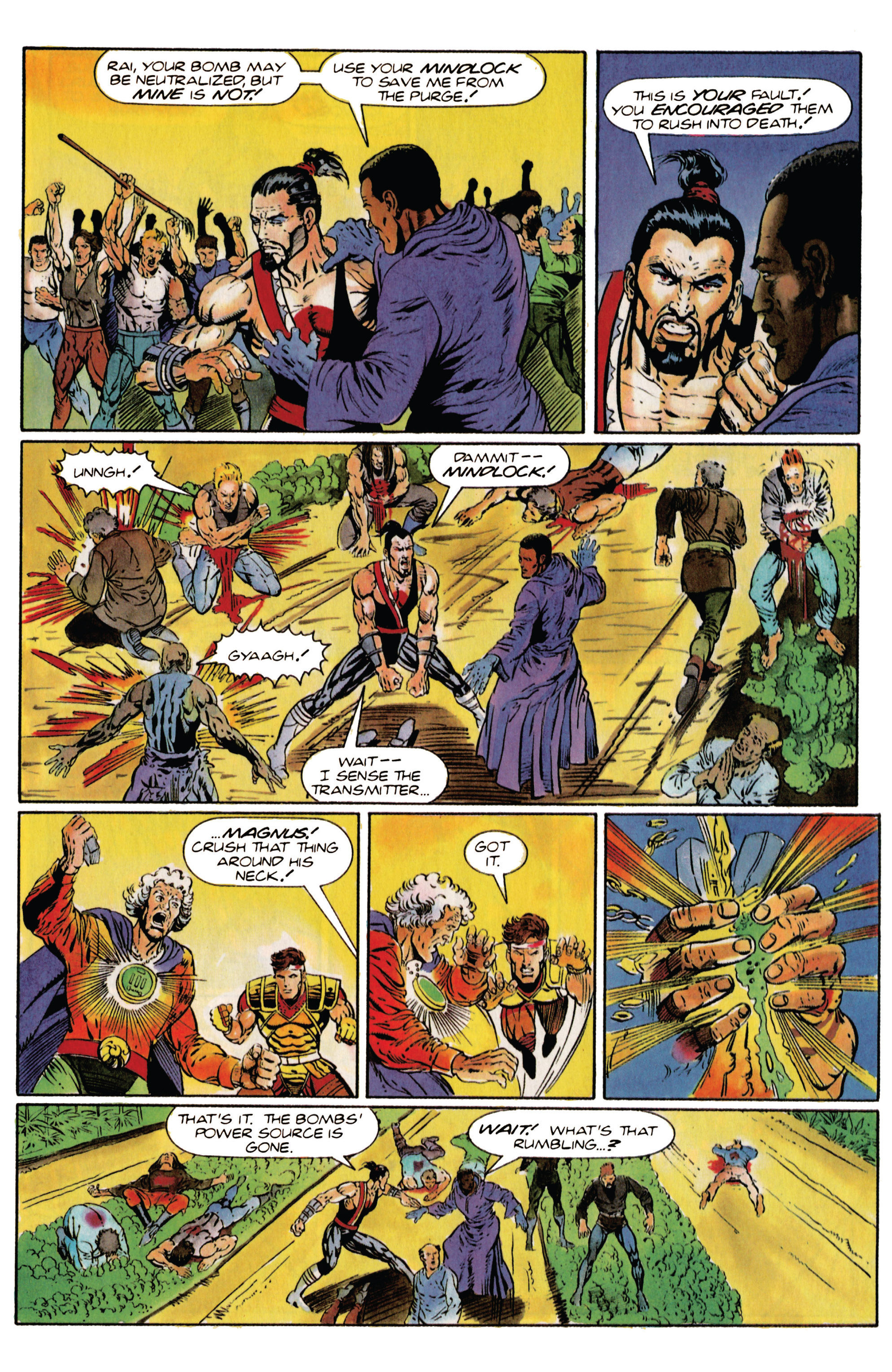 Read online Rai (1992) comic -  Issue #18 - 19