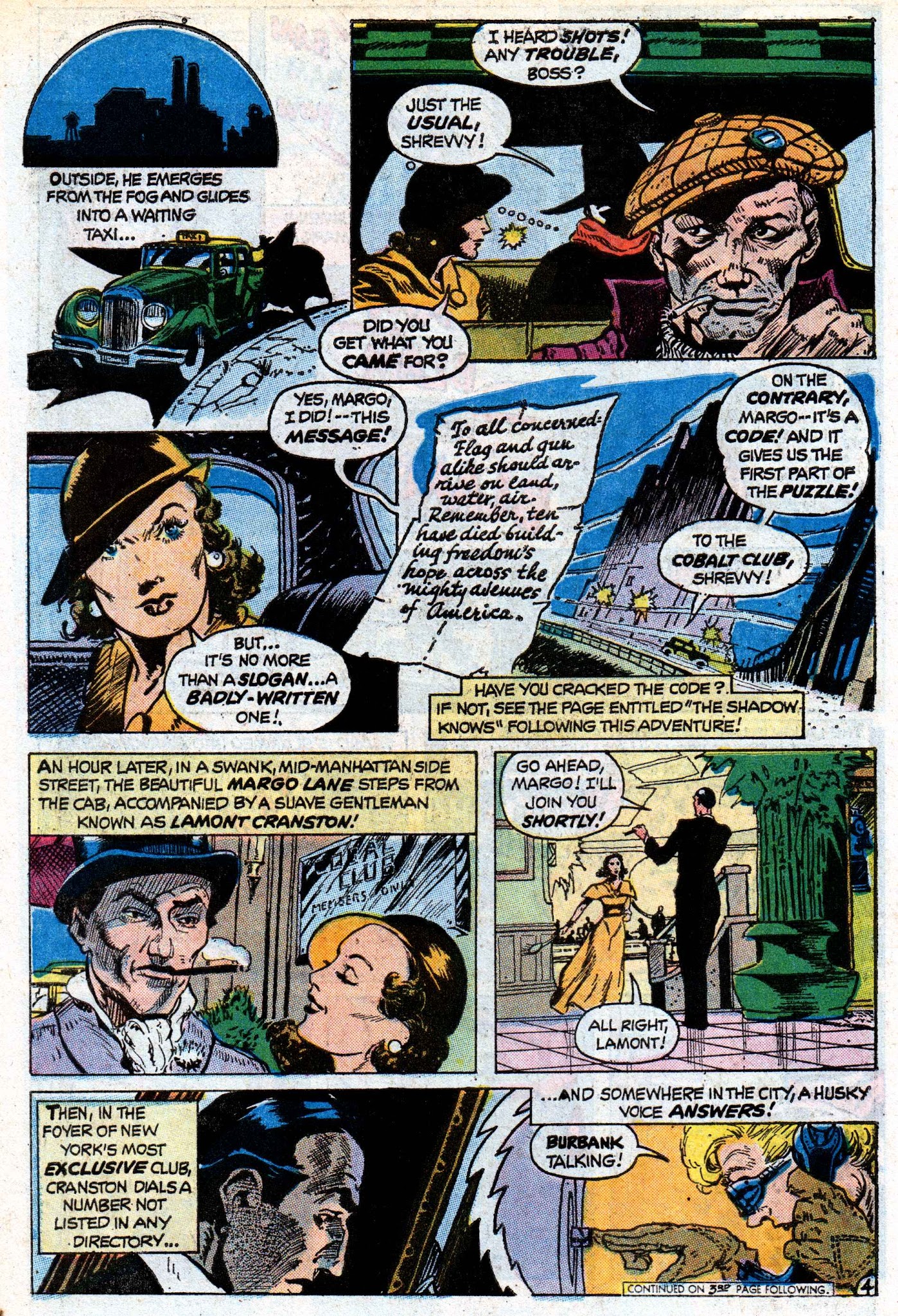 Read online The Shadow (1973) comic -  Issue #1 - 6