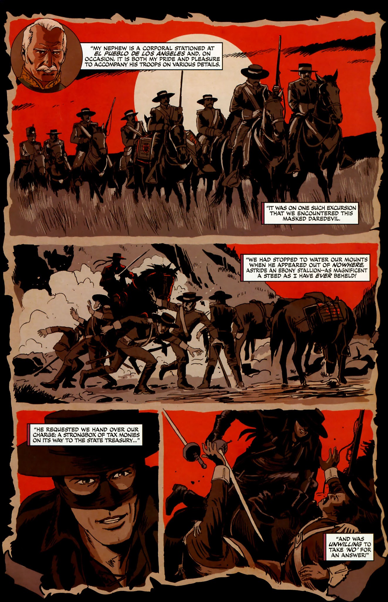 Read online Zorro (2008) comic -  Issue #15 - 25
