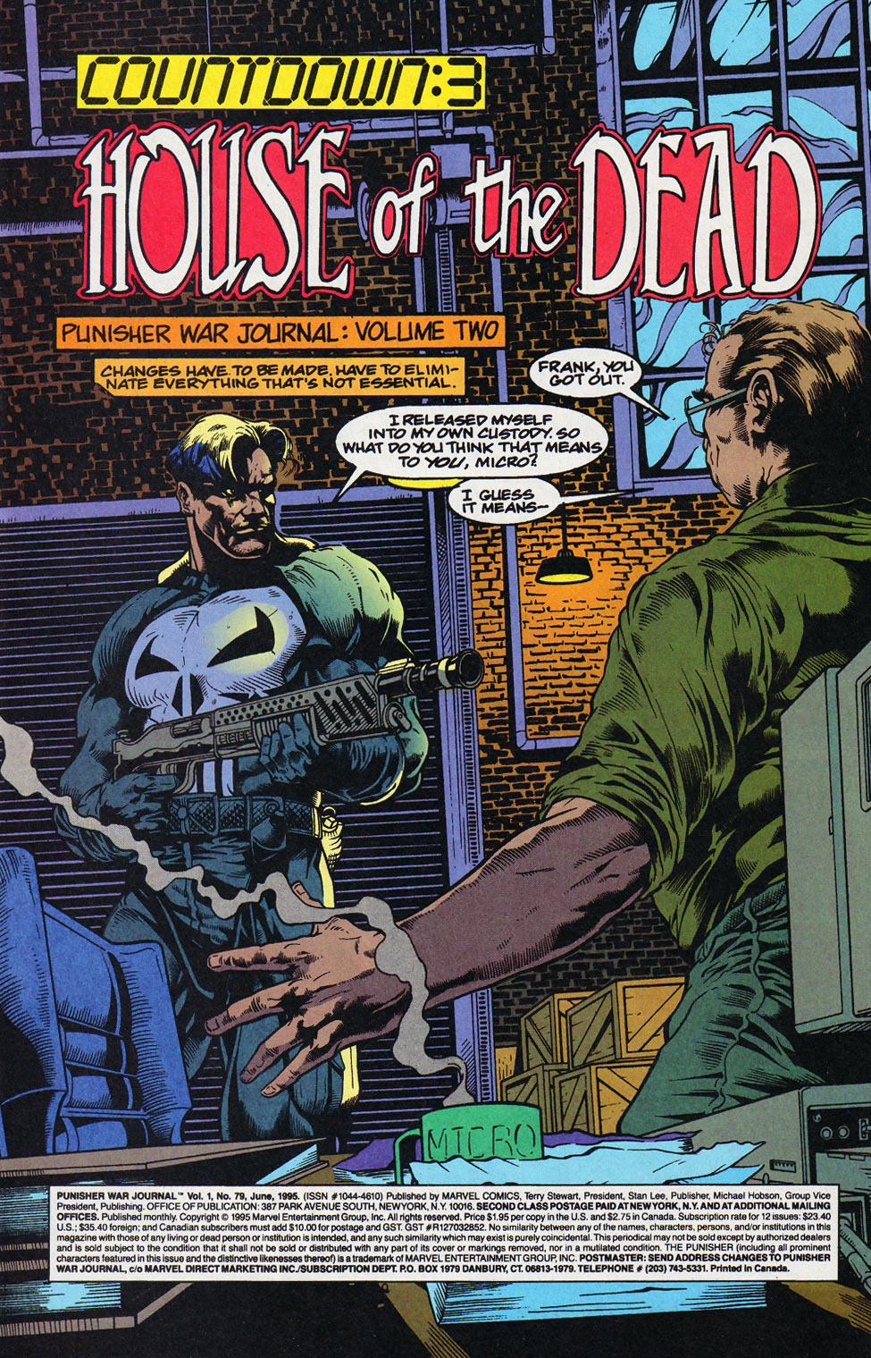 Read online The Punisher War Journal comic -  Issue #79 - 2