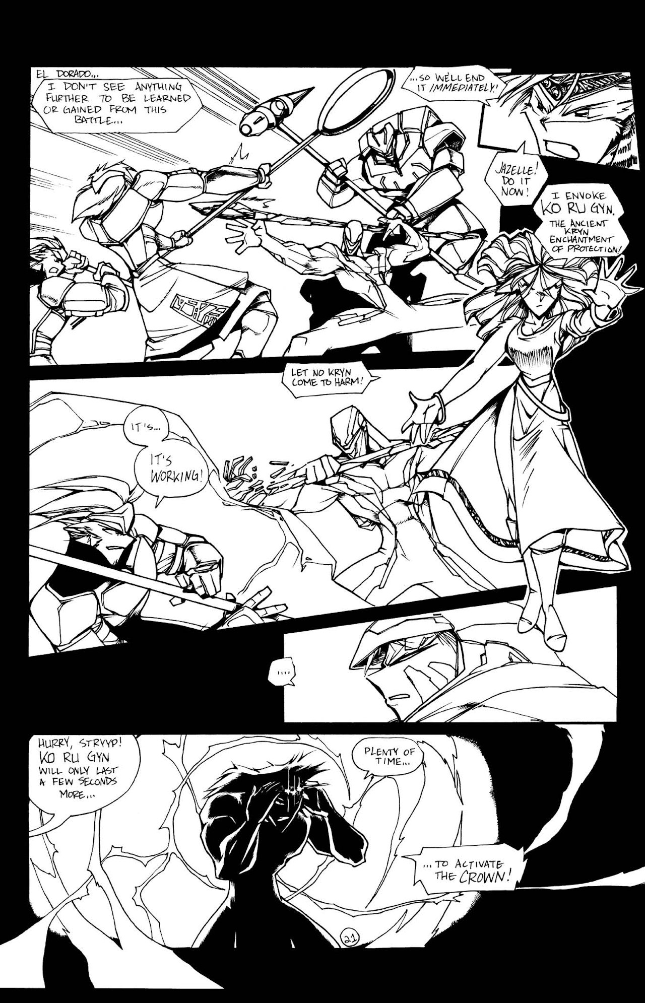 Read online Gold Digger (1993) comic -  Issue #36 - 22