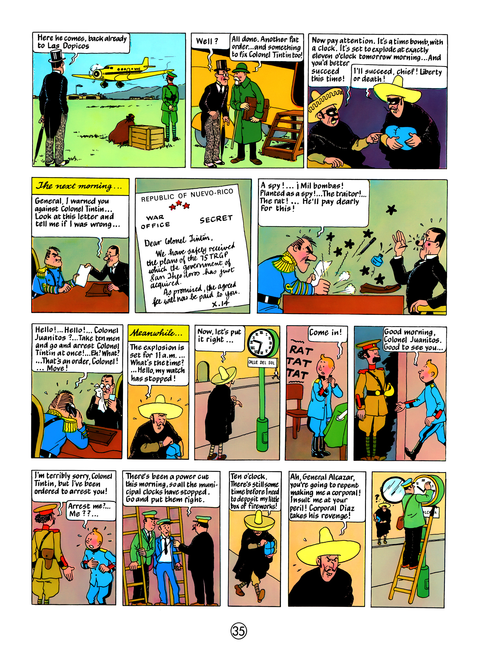 Read online The Adventures of Tintin comic -  Issue #6 - 38