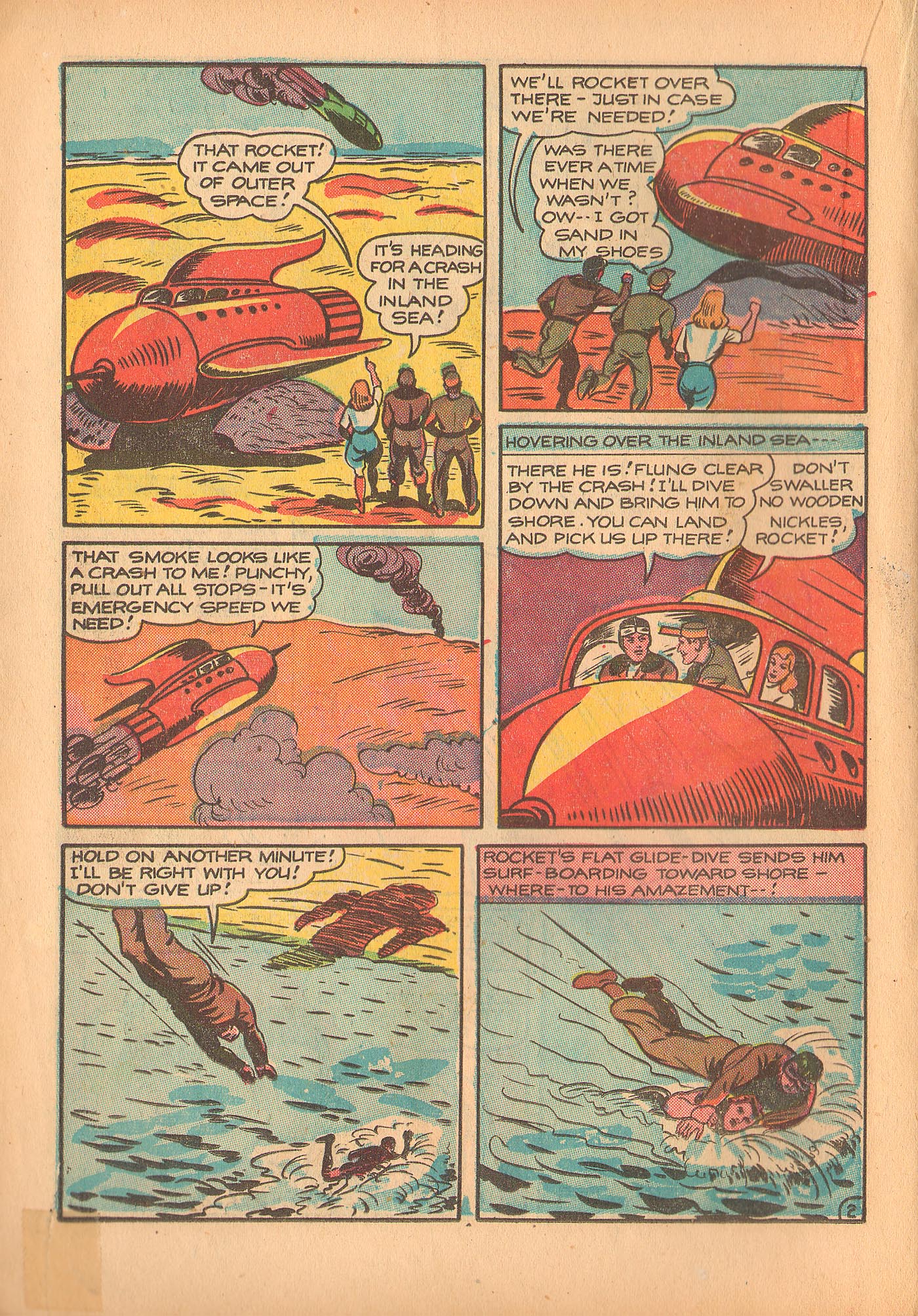 Read online Rocket Kelly (1945) comic -  Issue #4 - 28