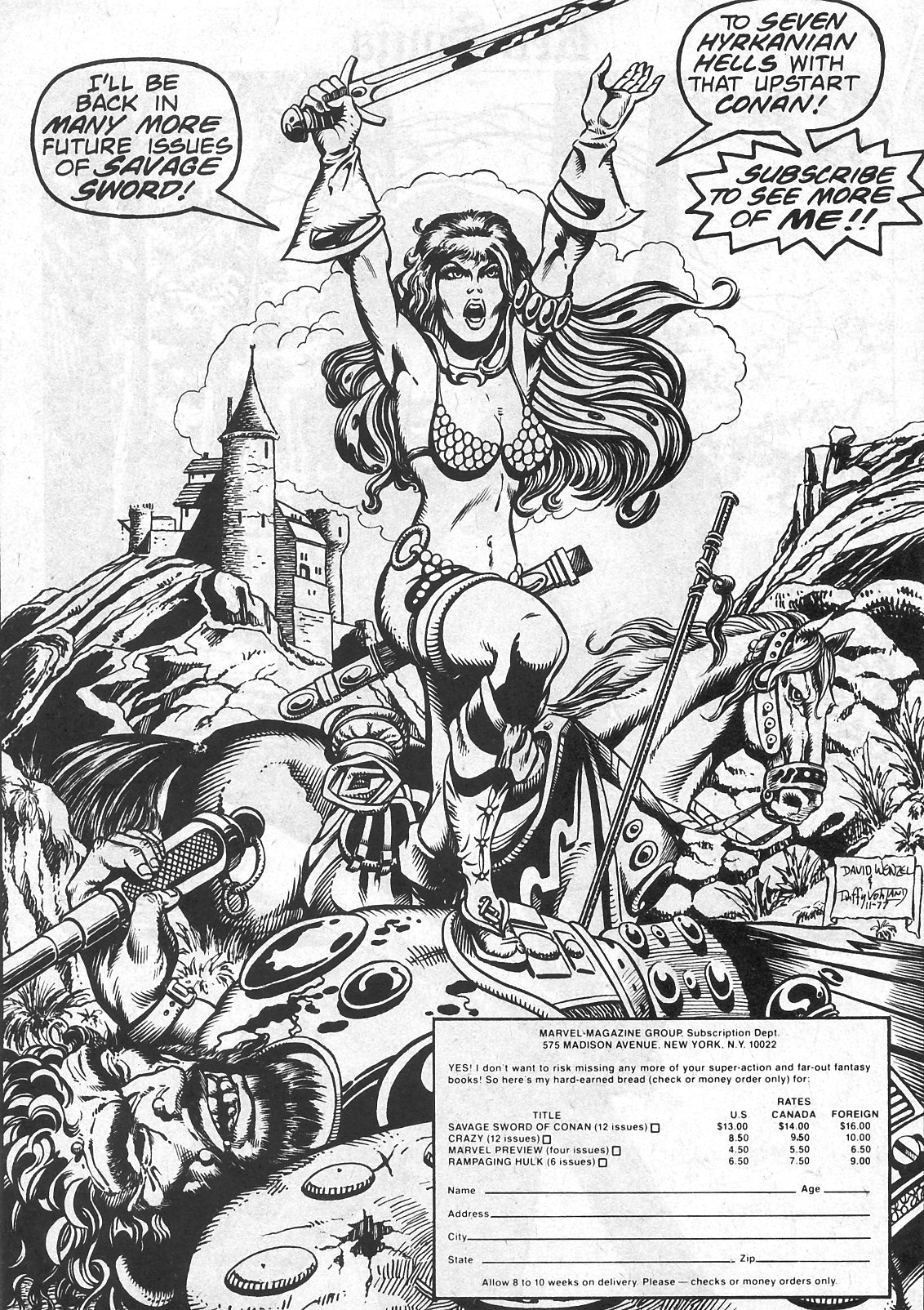 The Savage Sword Of Conan Issue #29 #30 - English 34