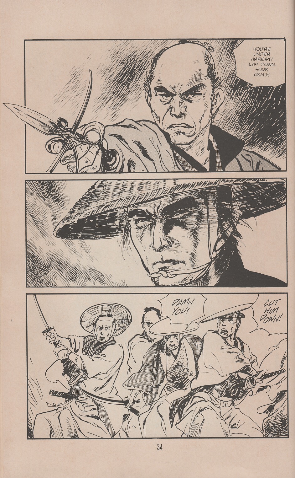 Read online Lone Wolf and Cub comic -  Issue #44 - 37