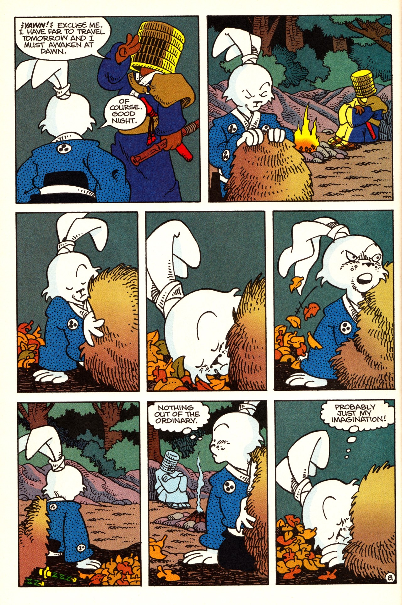 Read online Usagi Yojimbo (1993) comic -  Issue #7 - 10