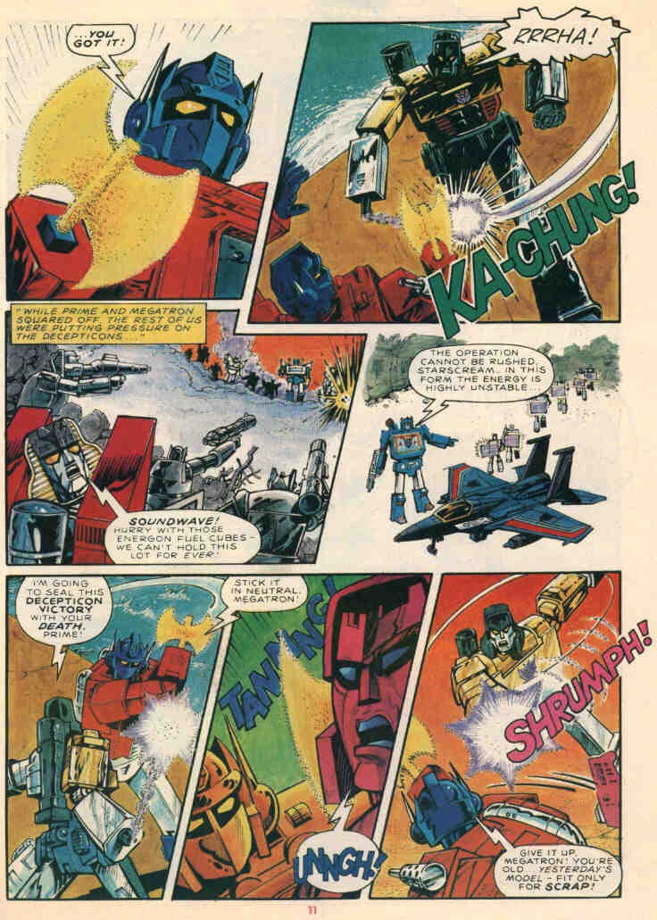Read online The Transformers (UK) comic -  Issue #29 - 10