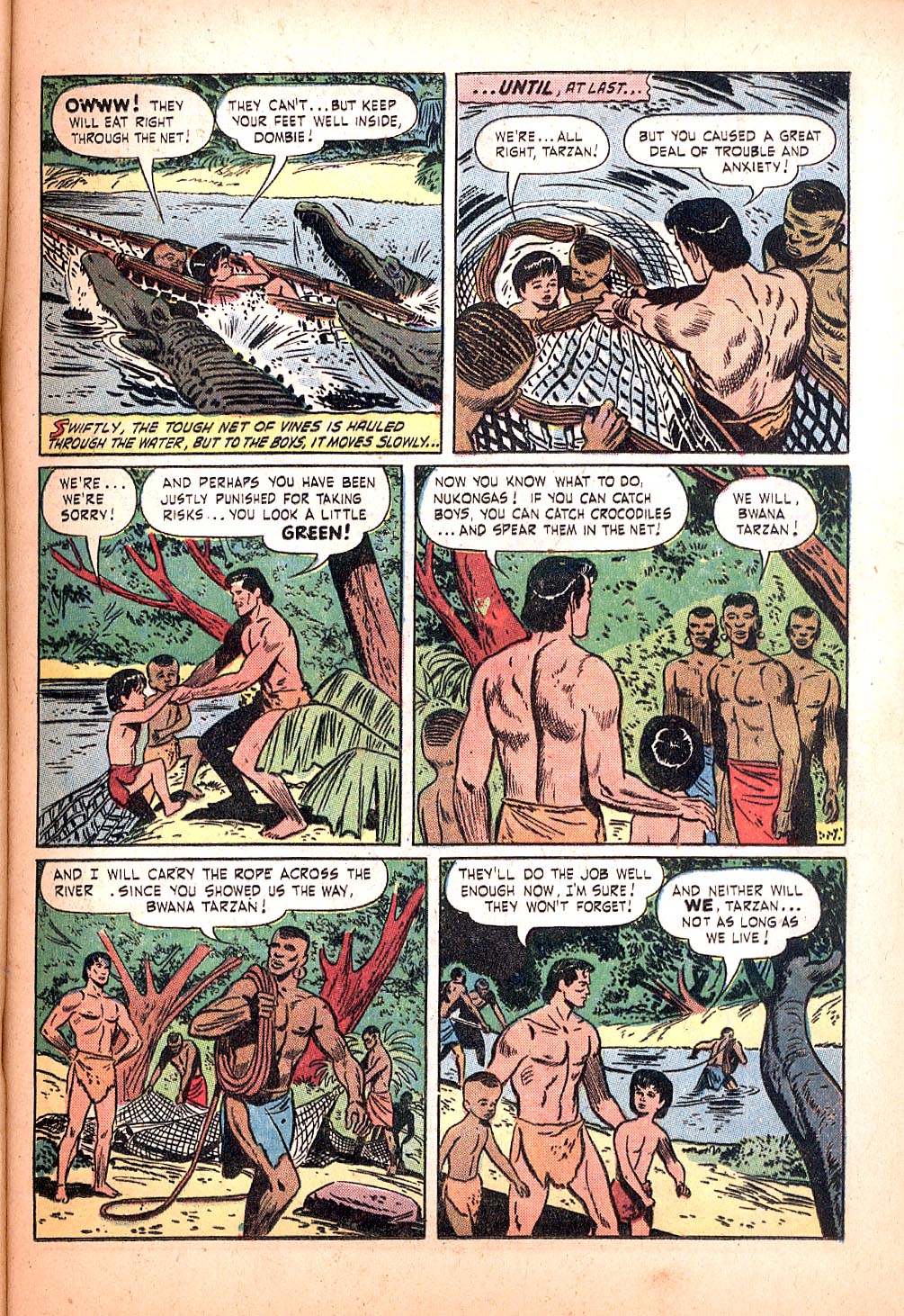 Read online Tarzan (1948) comic -  Issue #69 - 26