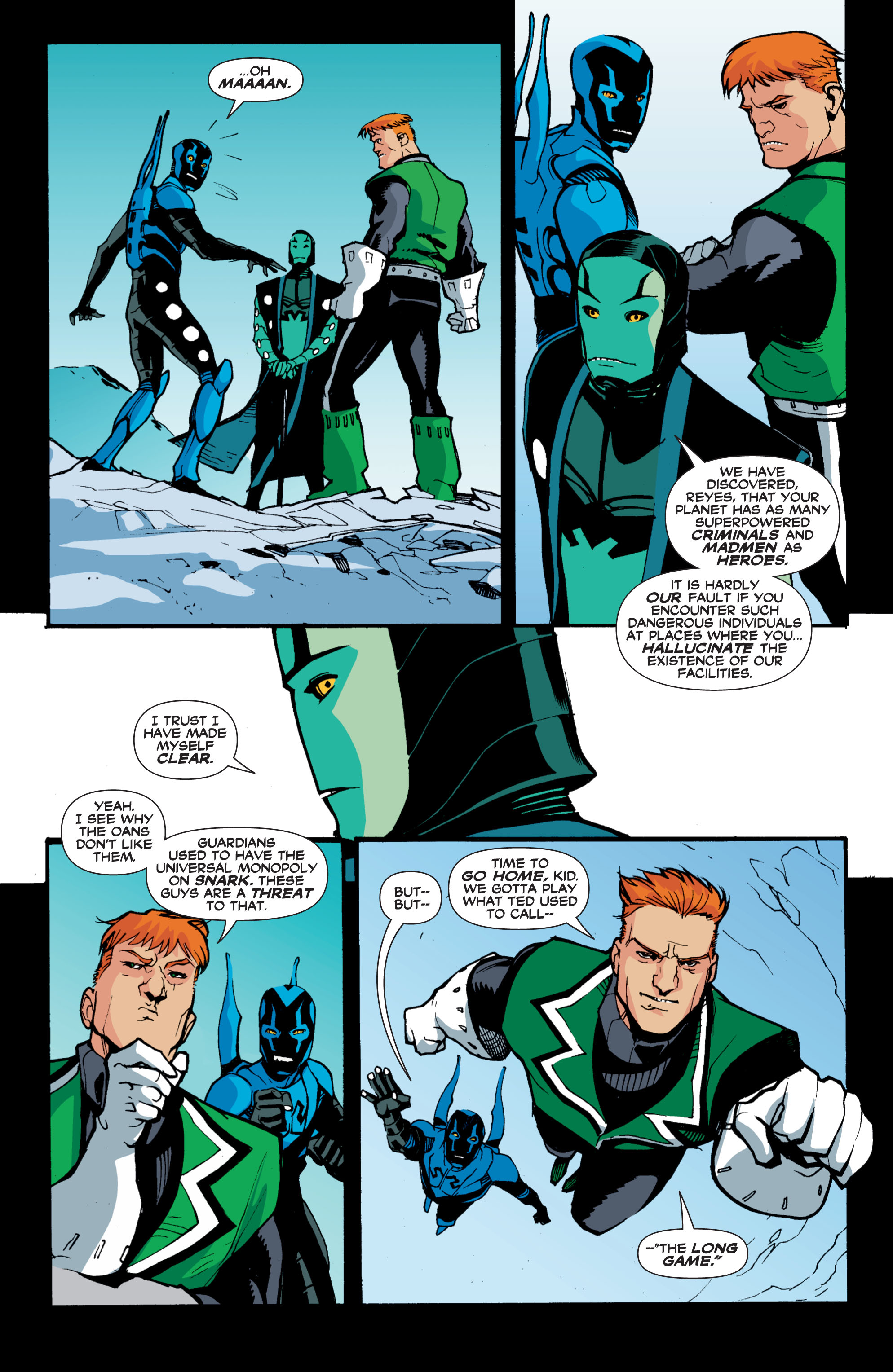 Read online Blue Beetle (2006) comic -  Issue #14 - 22