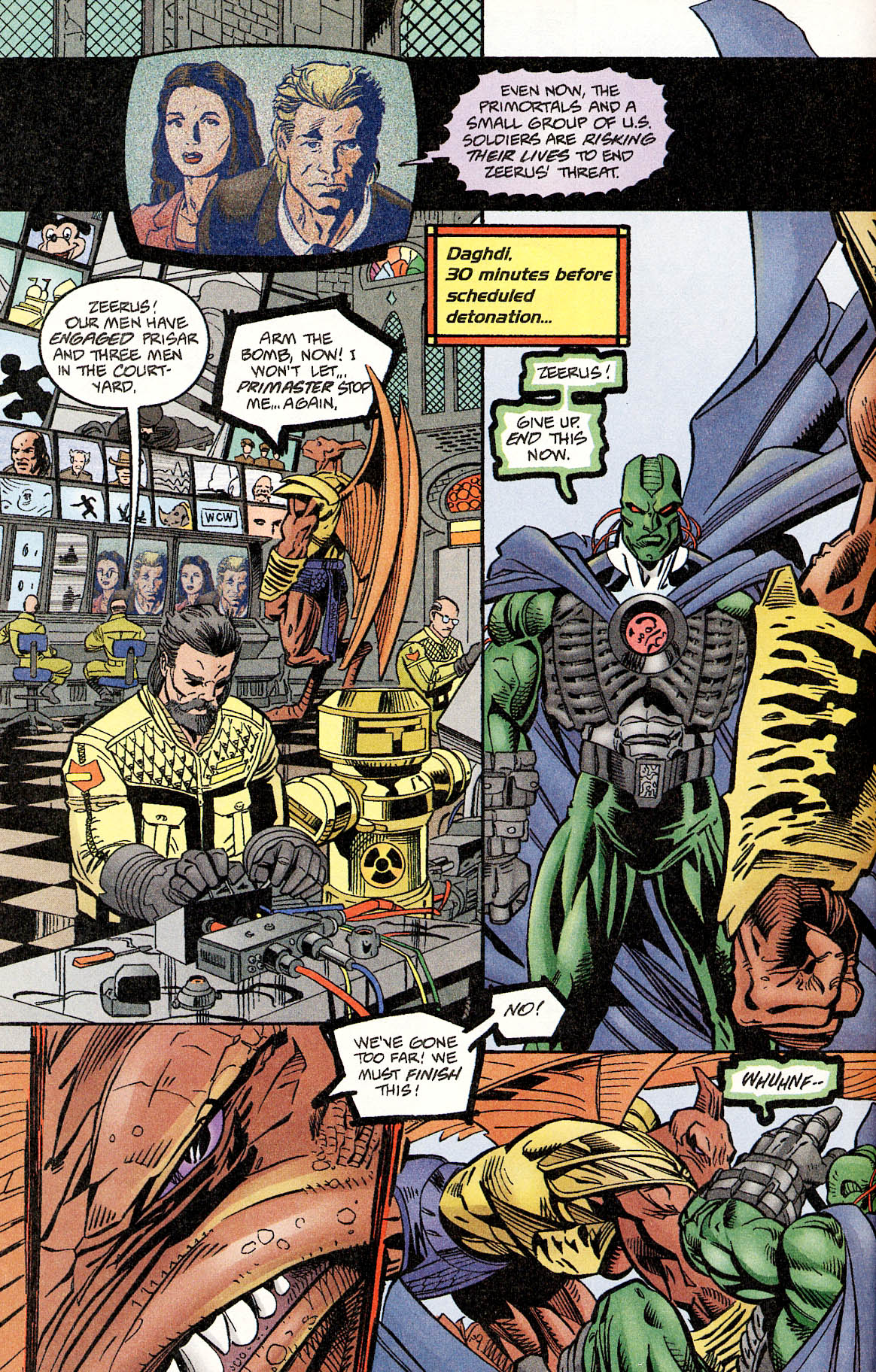 Read online Leonard Nimoy's Primortals (1996) comic -  Issue #0 - 12