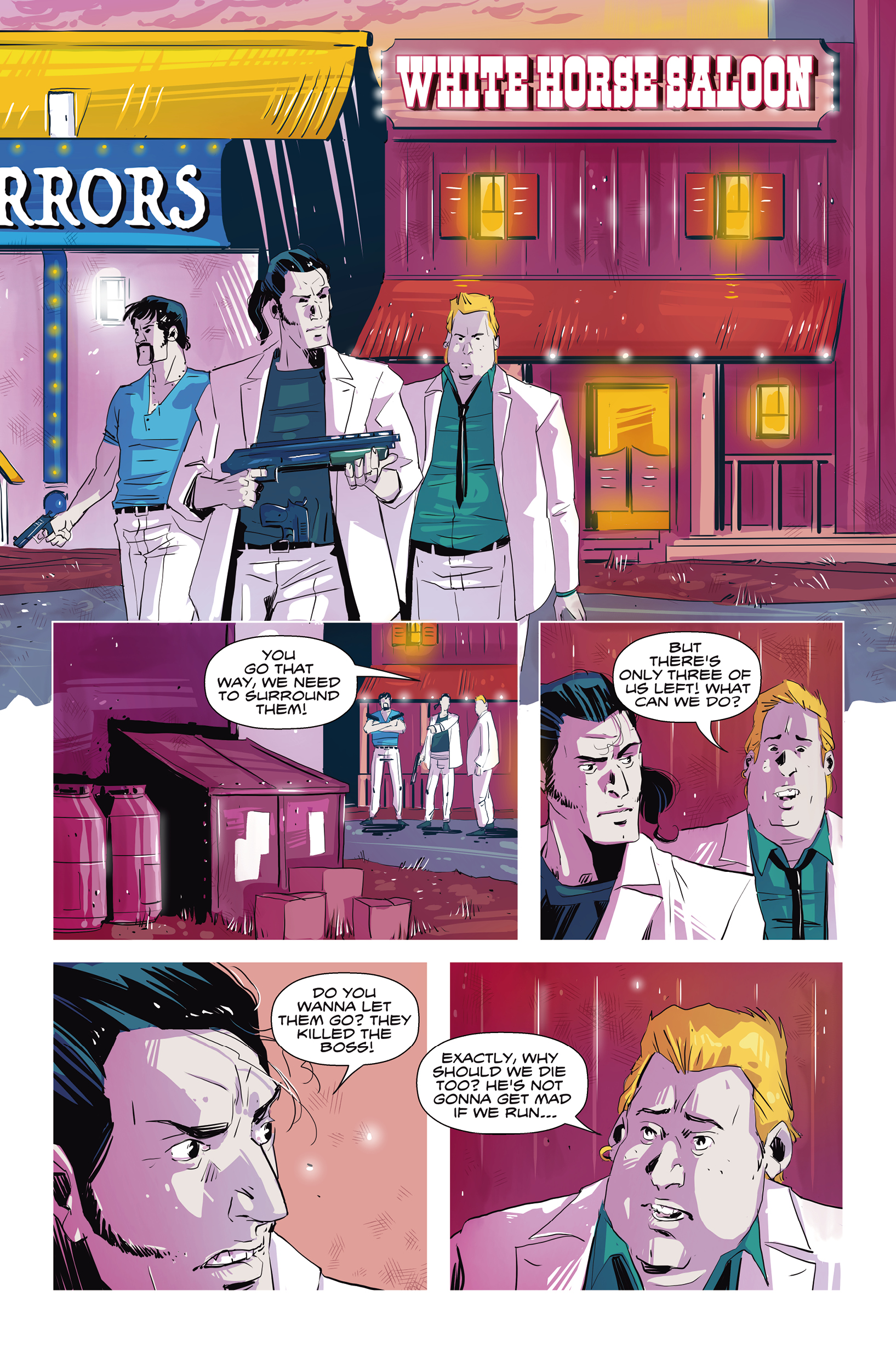 Read online Hotline Miami 2: Wrong Number comic -  Issue #4 - 19