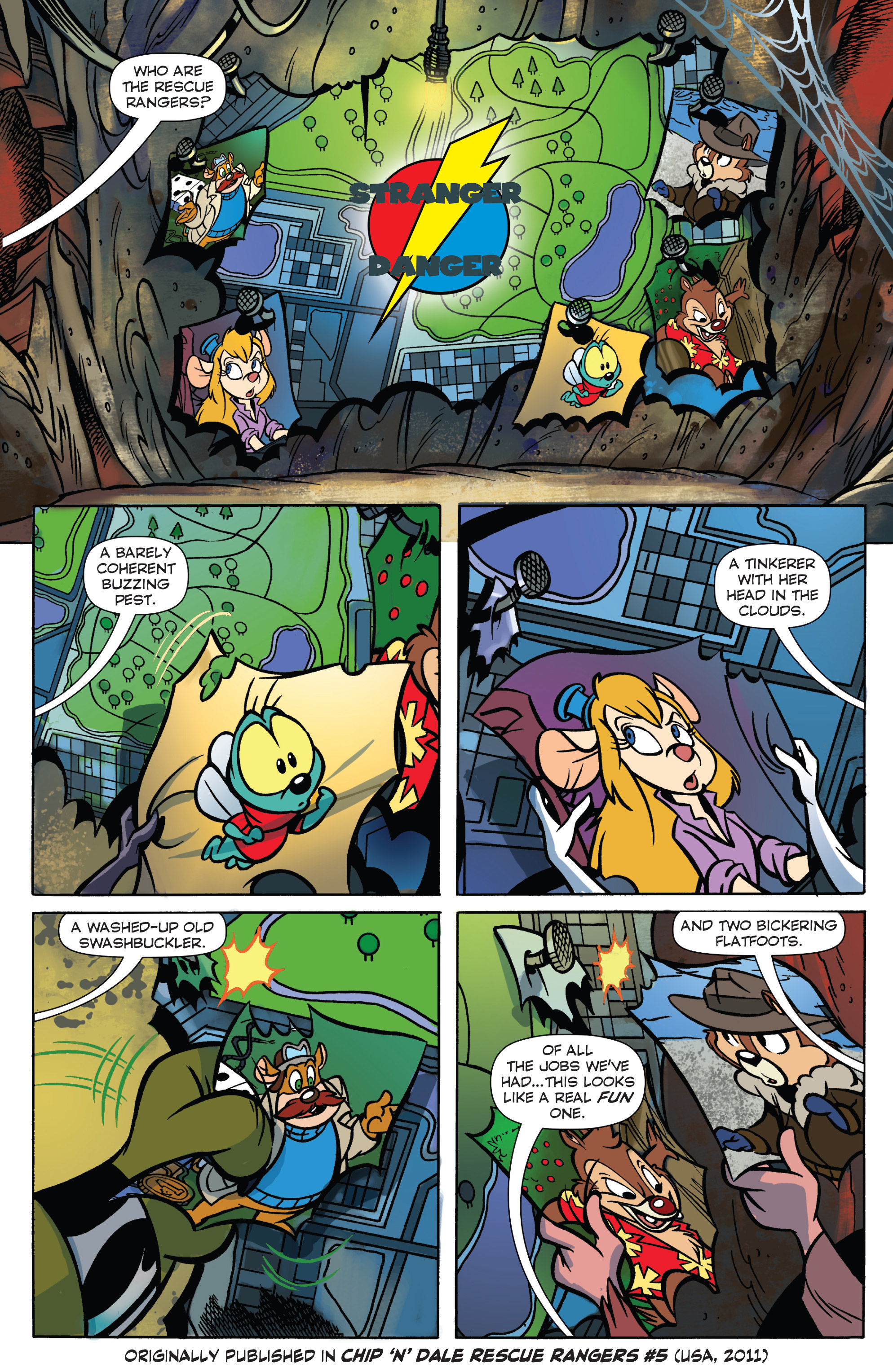 Read online Disney Afternoon Giant comic -  Issue #5 - 24