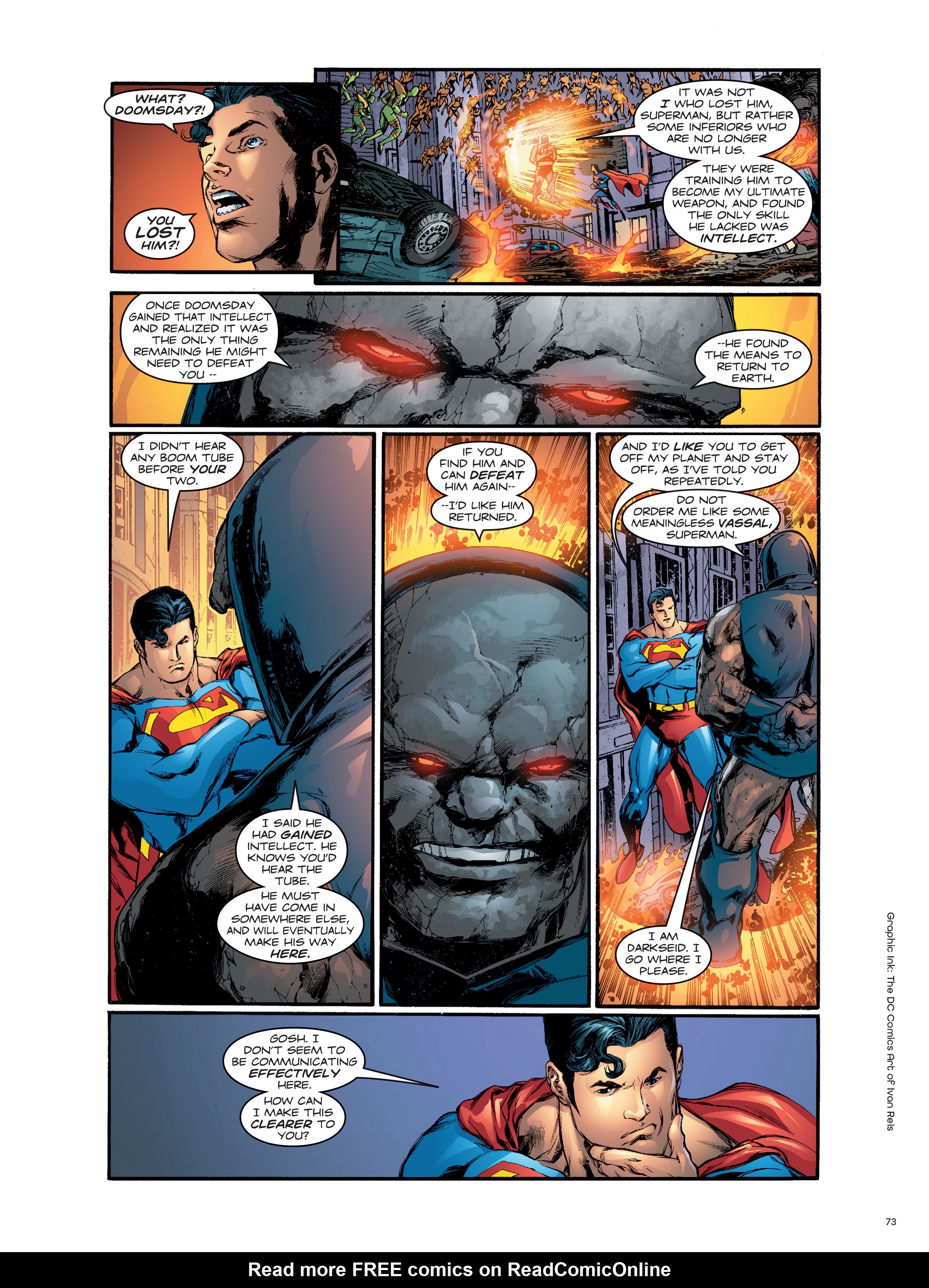 Read online Graphic Ink: The DC Comics Art of Ivan Reis comic -  Issue # TPB (Part 1) - 72