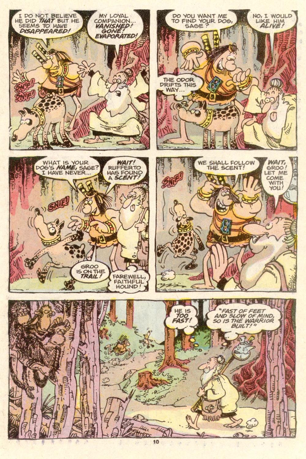 Read online Sergio Aragonés Groo the Wanderer comic -  Issue #34 - 10
