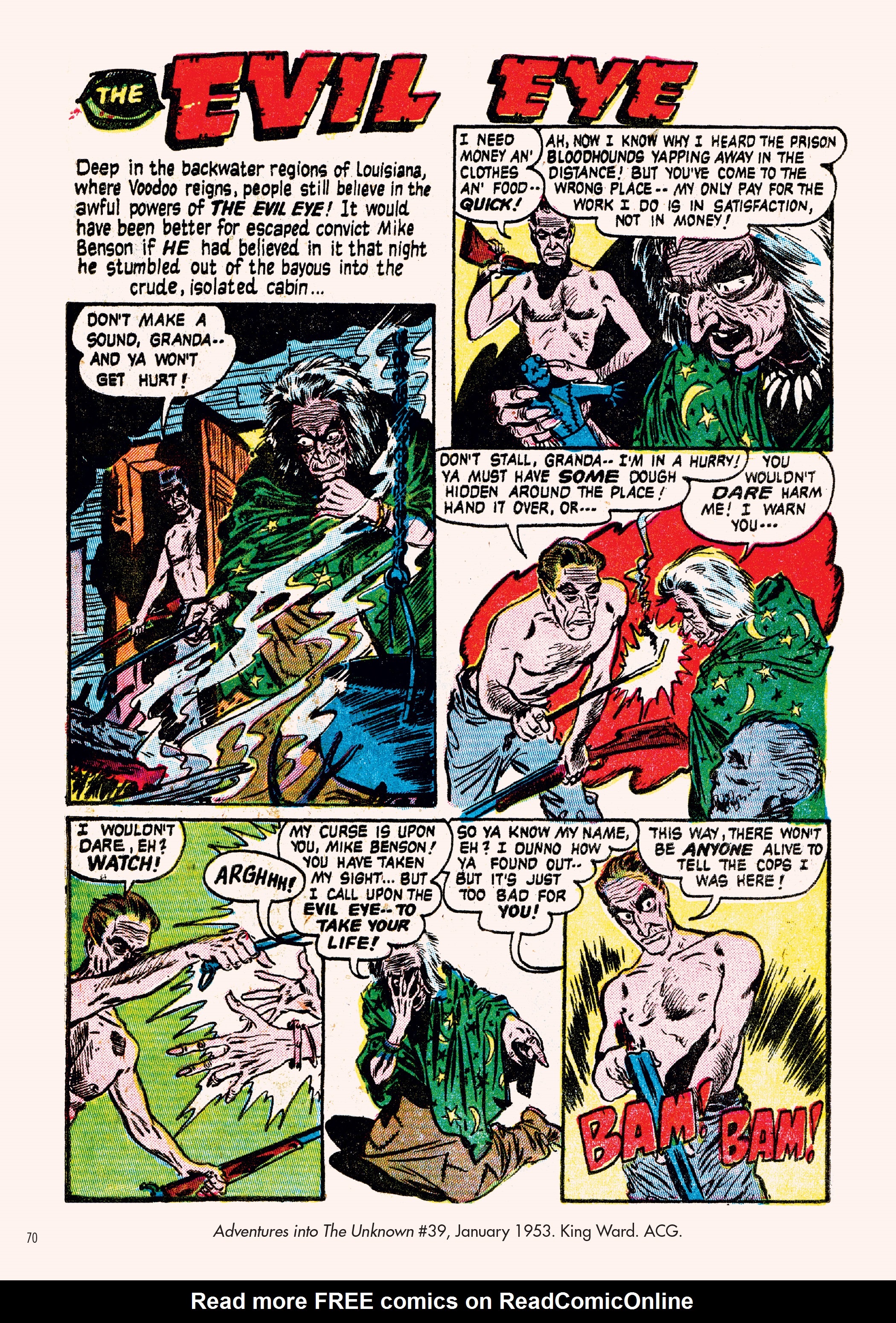 Read online Classic Monsters of Pre-Code Horror Comics: Swamp Monsters comic -  Issue # TPB - 70