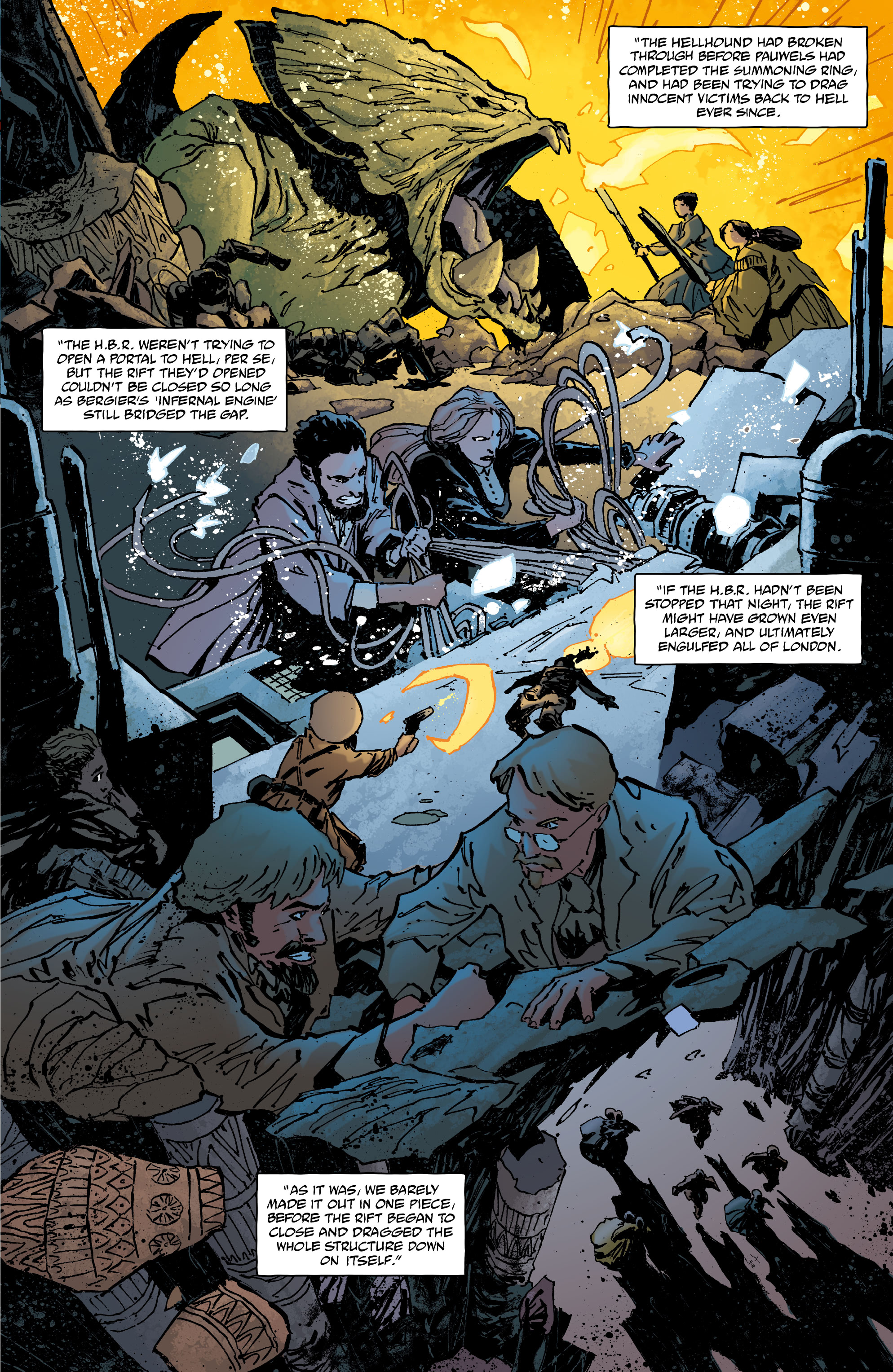 Read online Hellboy: The Silver Lantern Club comic -  Issue #5 - 19