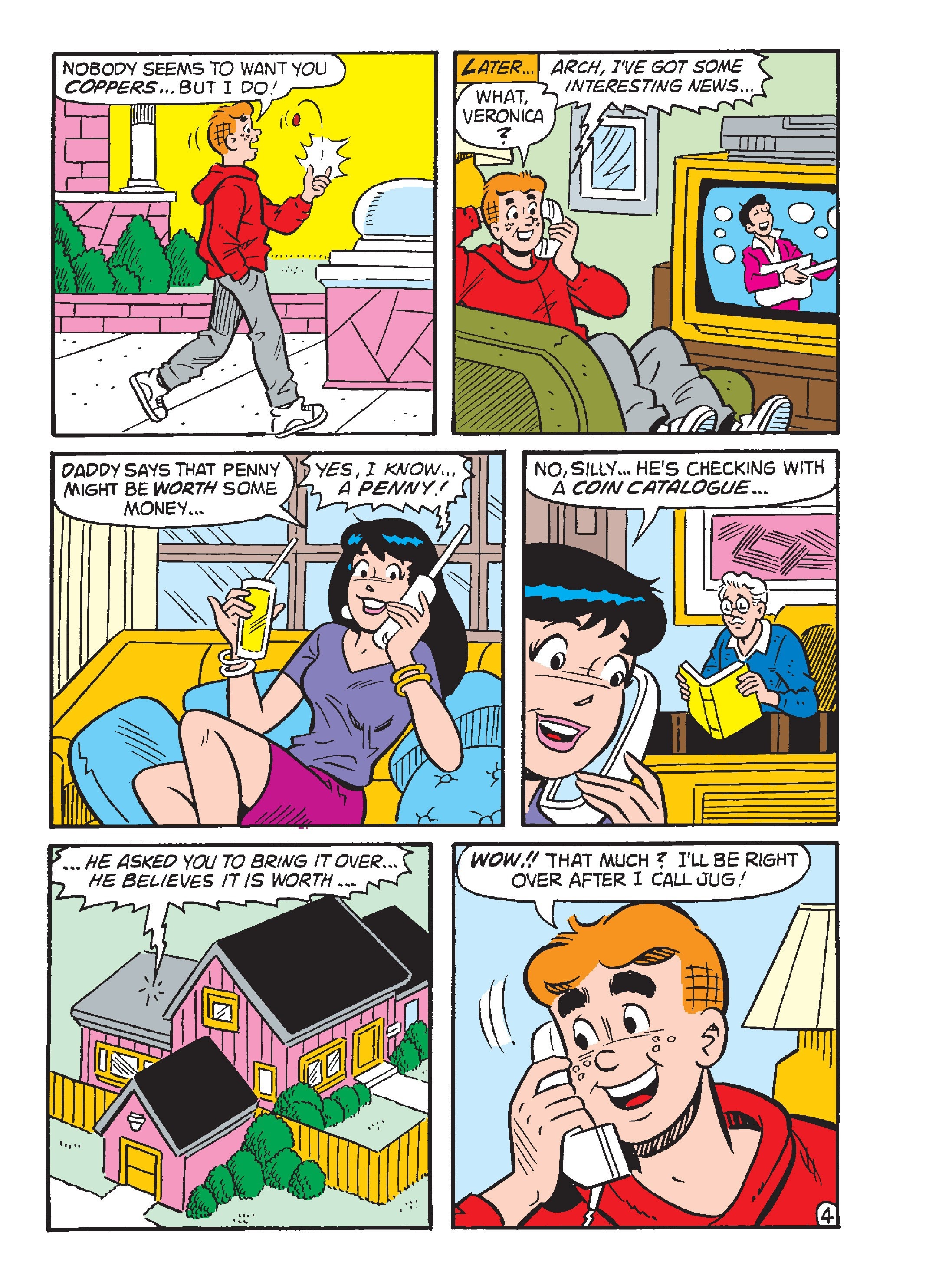 Read online Archie's Double Digest Magazine comic -  Issue #266 - 160