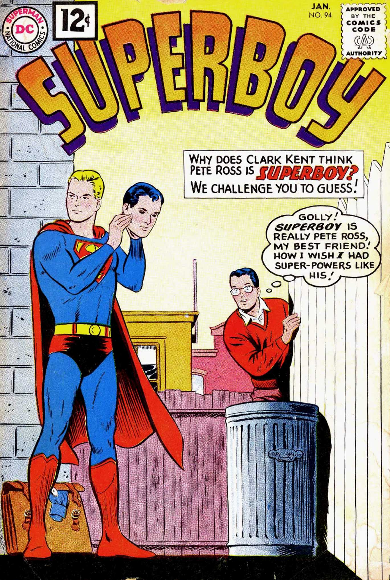 Read online Superboy (1949) comic -  Issue #94 - 1
