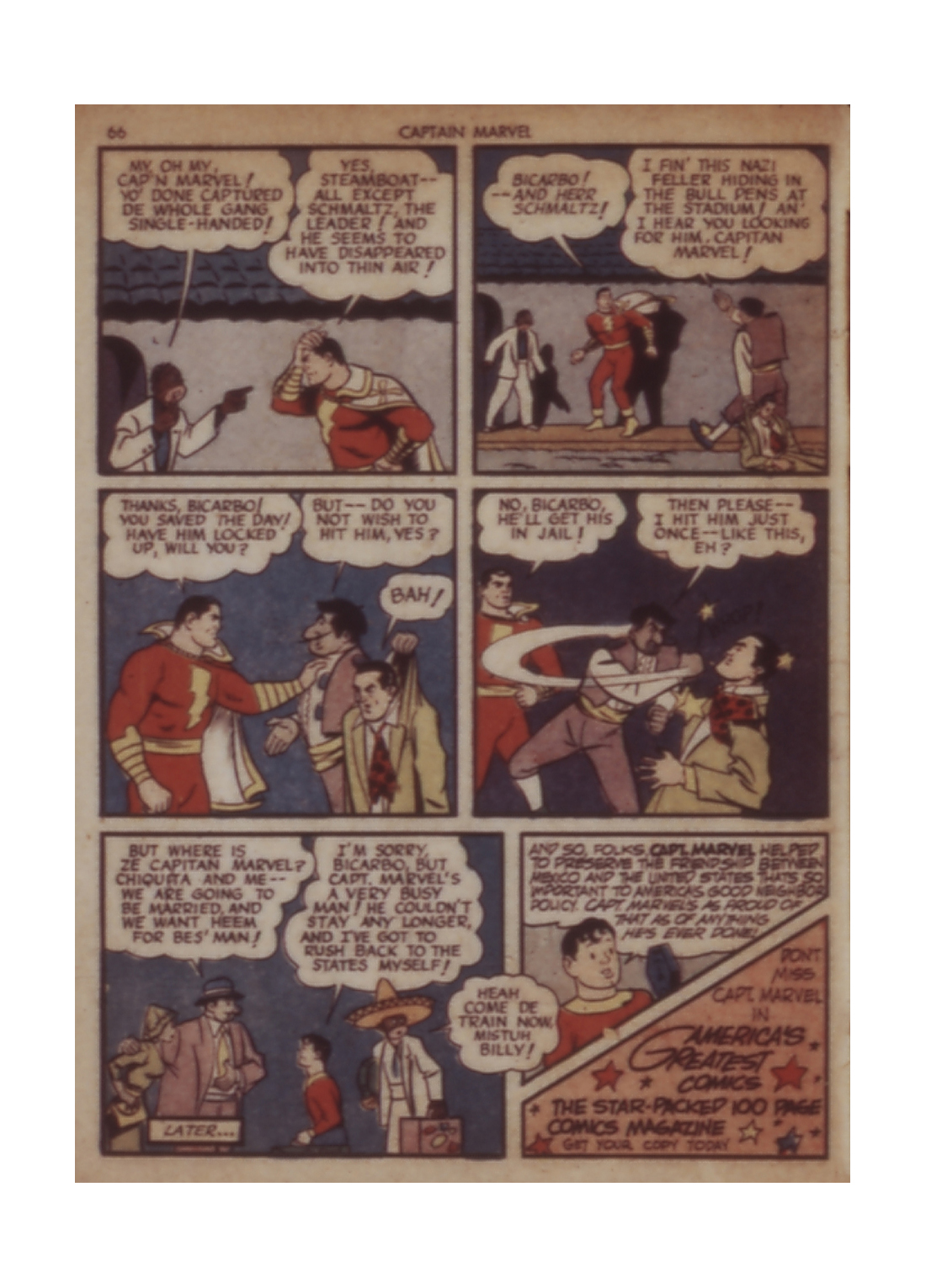 Read online Captain Marvel Adventures comic -  Issue #16 - 66