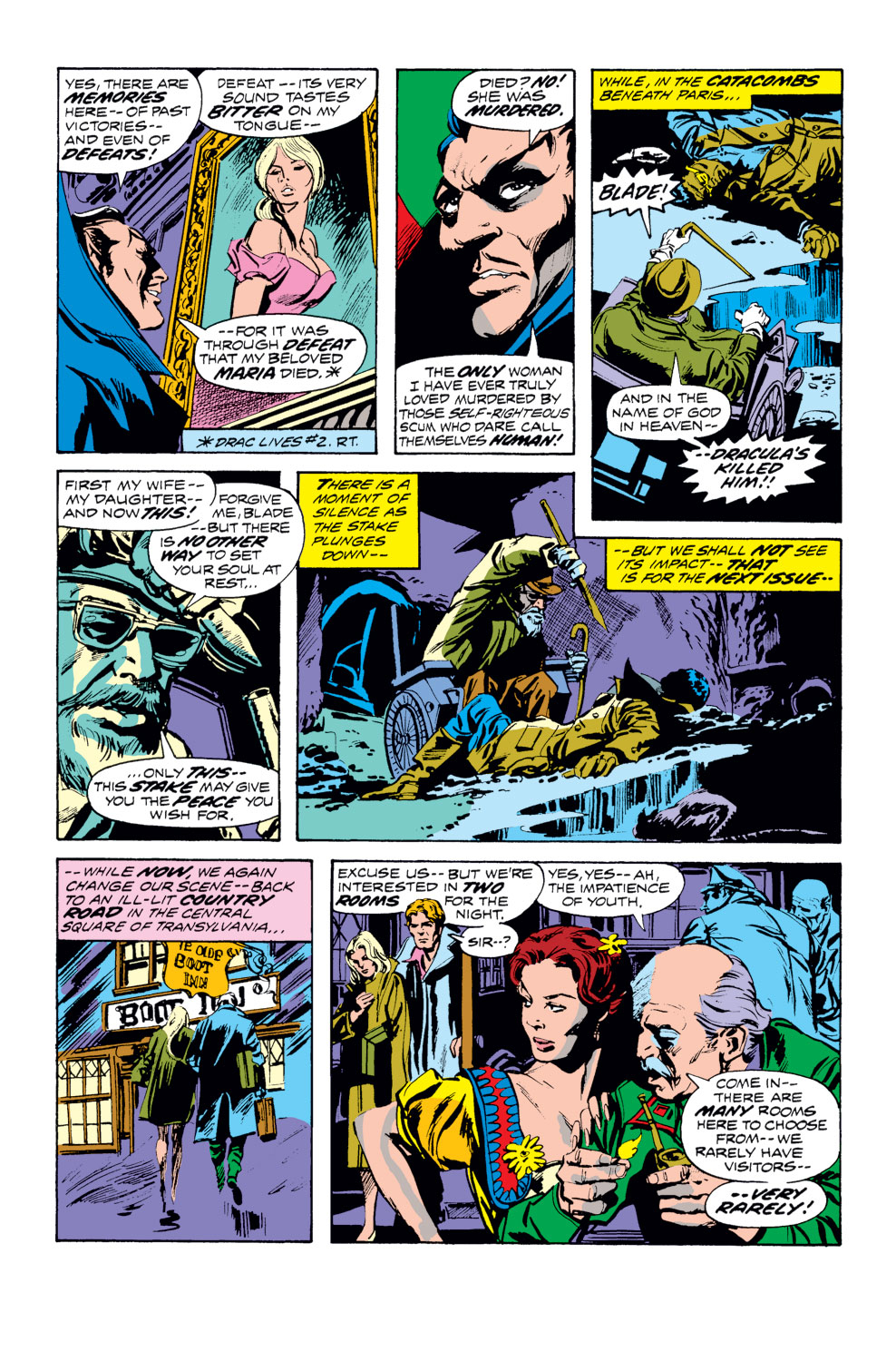 Read online Tomb of Dracula (1972) comic -  Issue #18 - 5