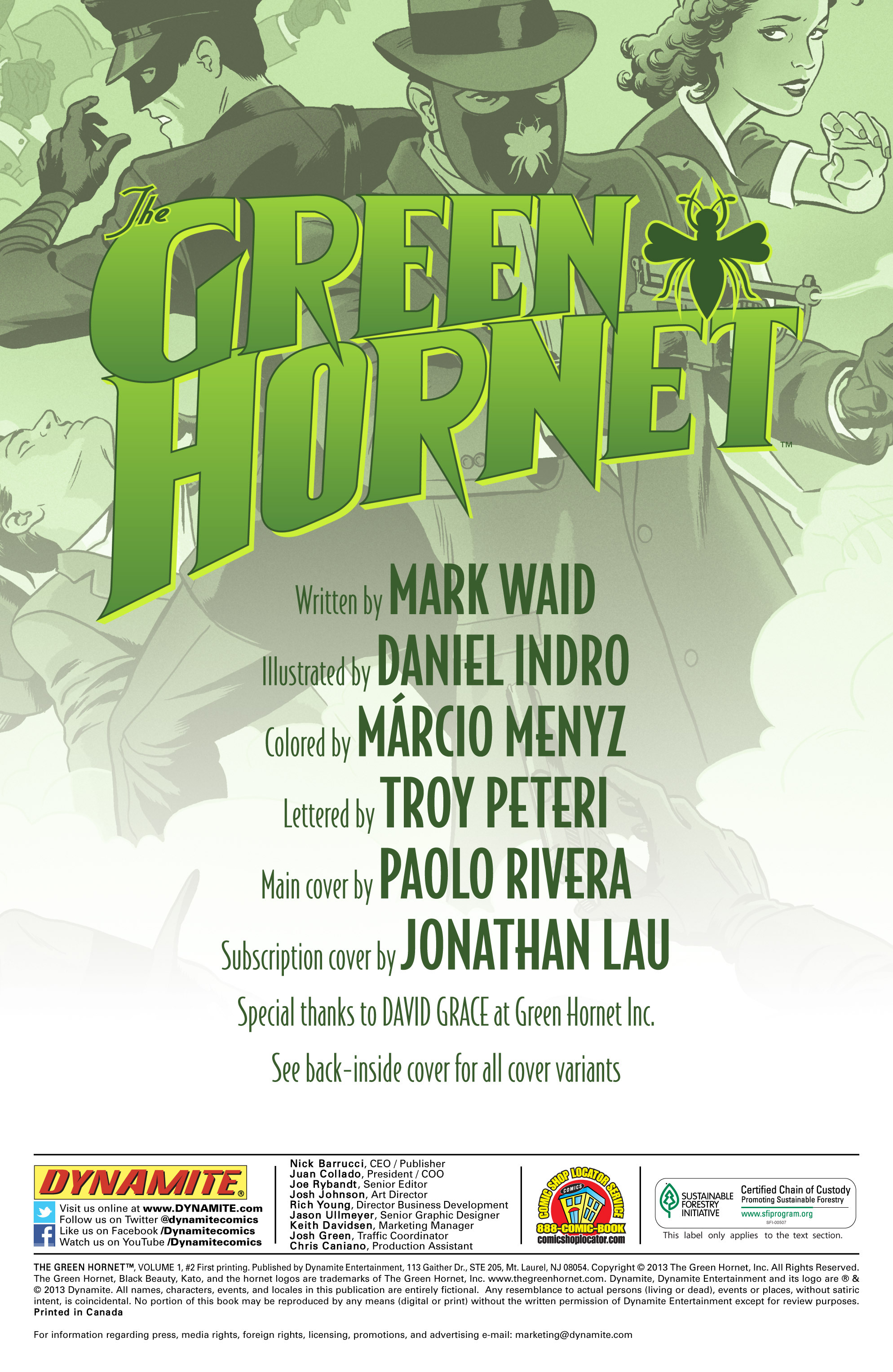 Read online The Green Hornet (2013) comic -  Issue # Full - 34