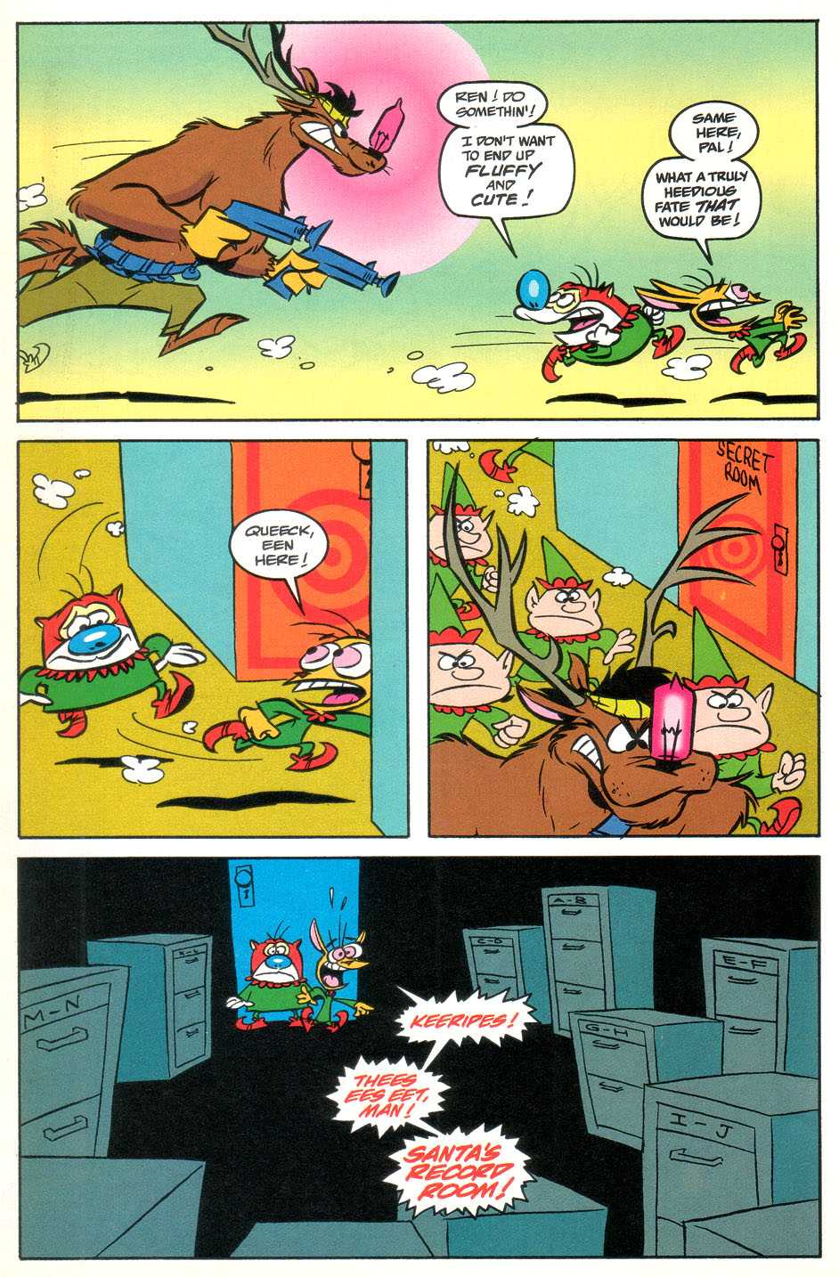Read online The Ren & Stimpy Show Holiday Special comic -  Issue # Full - 38