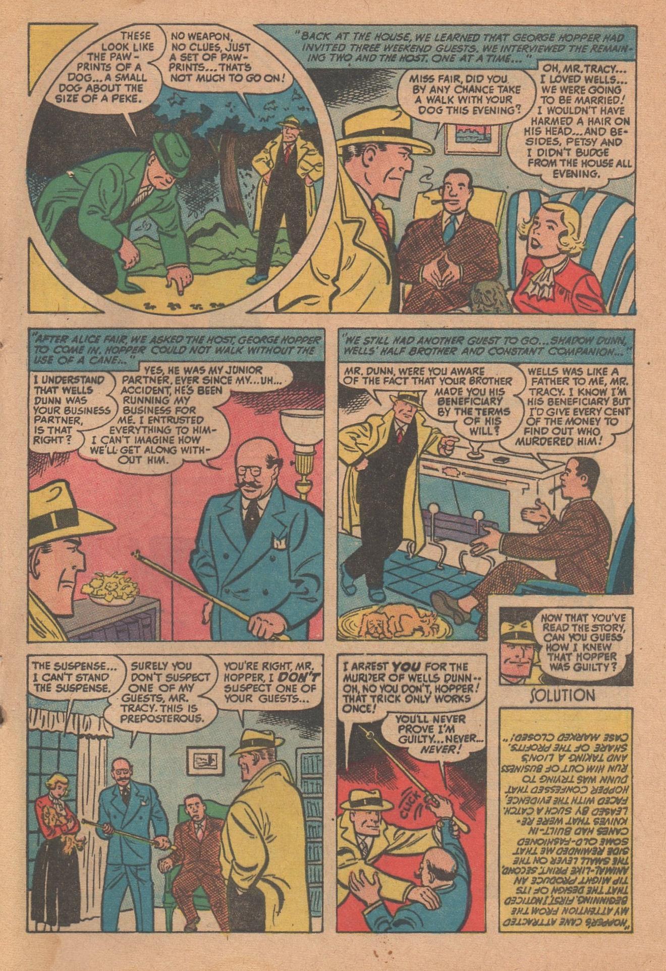 Read online Dick Tracy comic -  Issue #143 - 79