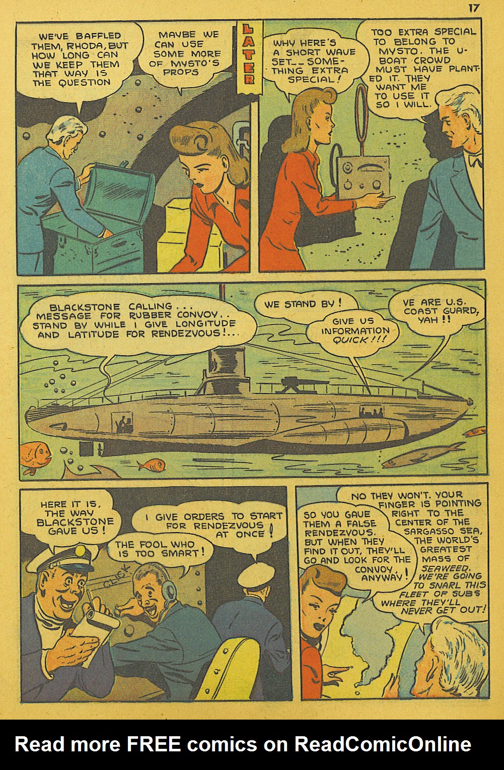 Read online Super-Magician Comics comic -  Issue #10 - 17