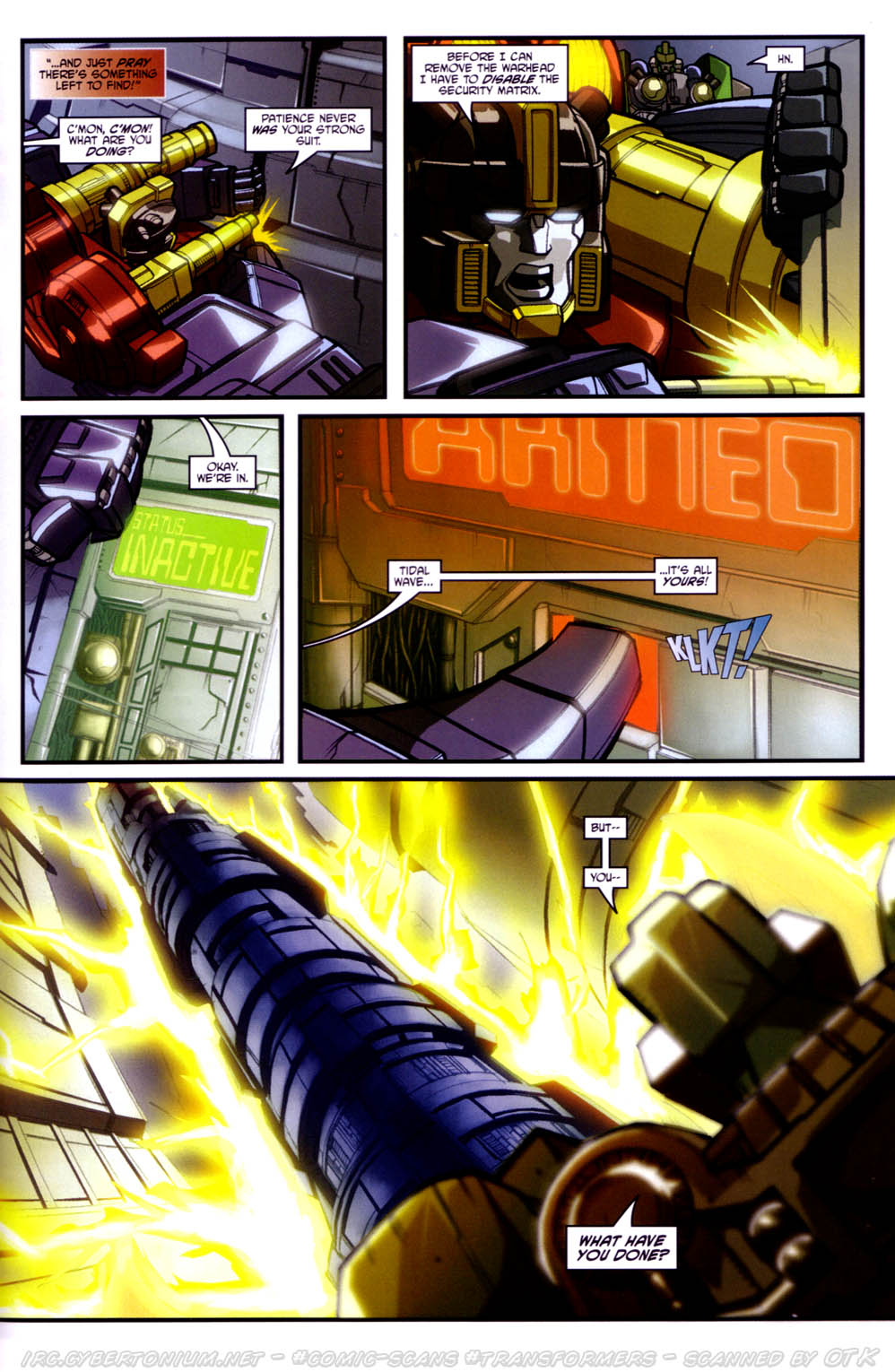 Read online Transformers Energon comic -  Issue #24 - 18