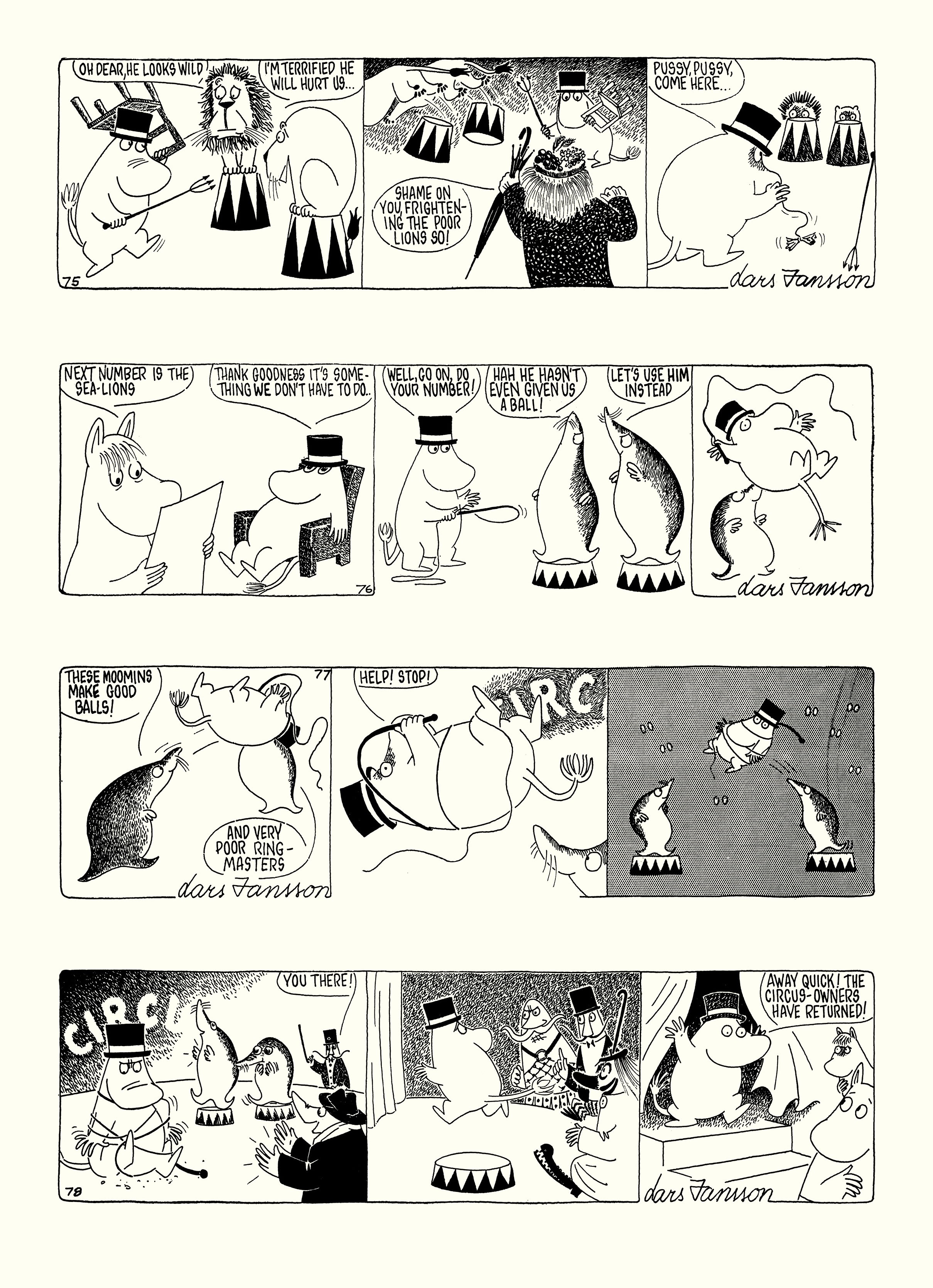 Read online Moomin: The Complete Lars Jansson Comic Strip comic -  Issue # TPB 6 - 87