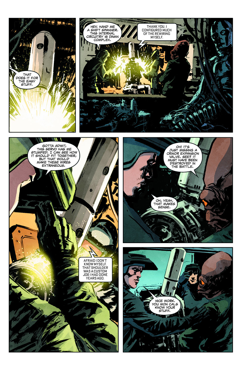 Read online Star Wars: Legacy (2013) comic -  Issue #6 - 11