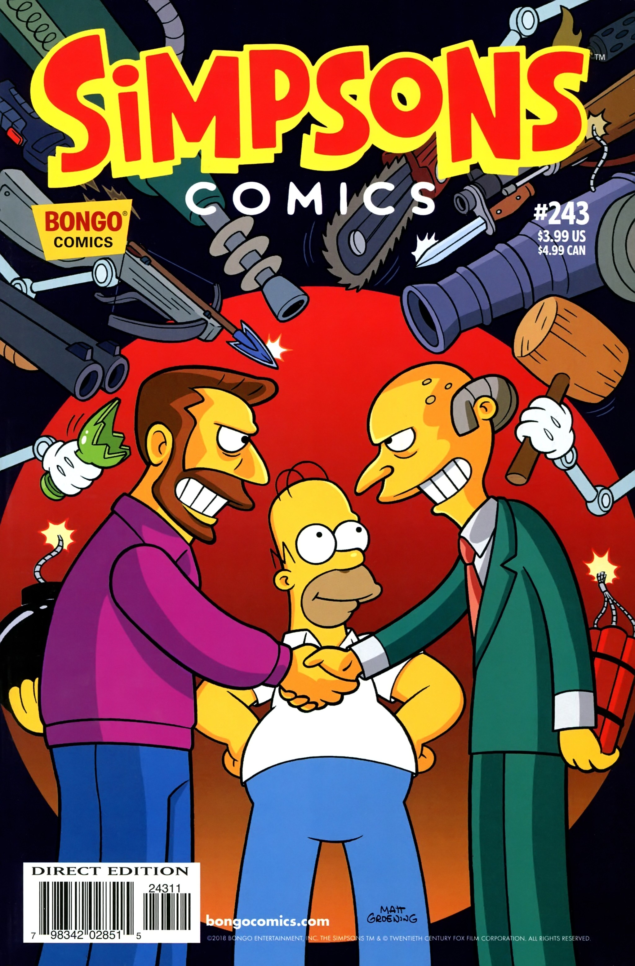 Read online Simpsons Comics comic -  Issue #243 - 1