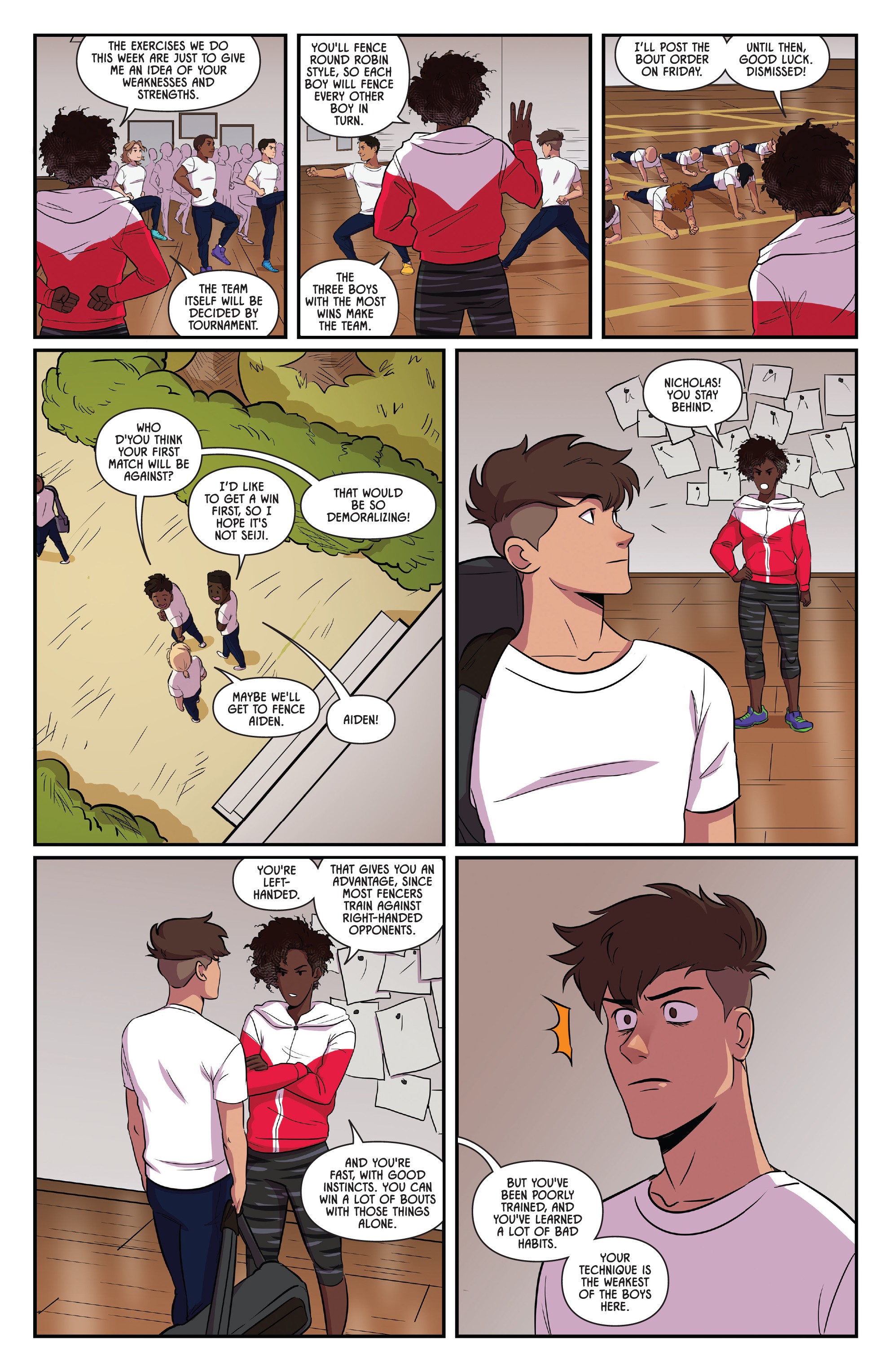 Read online Fence comic -  Issue # _TPB 1 - 57