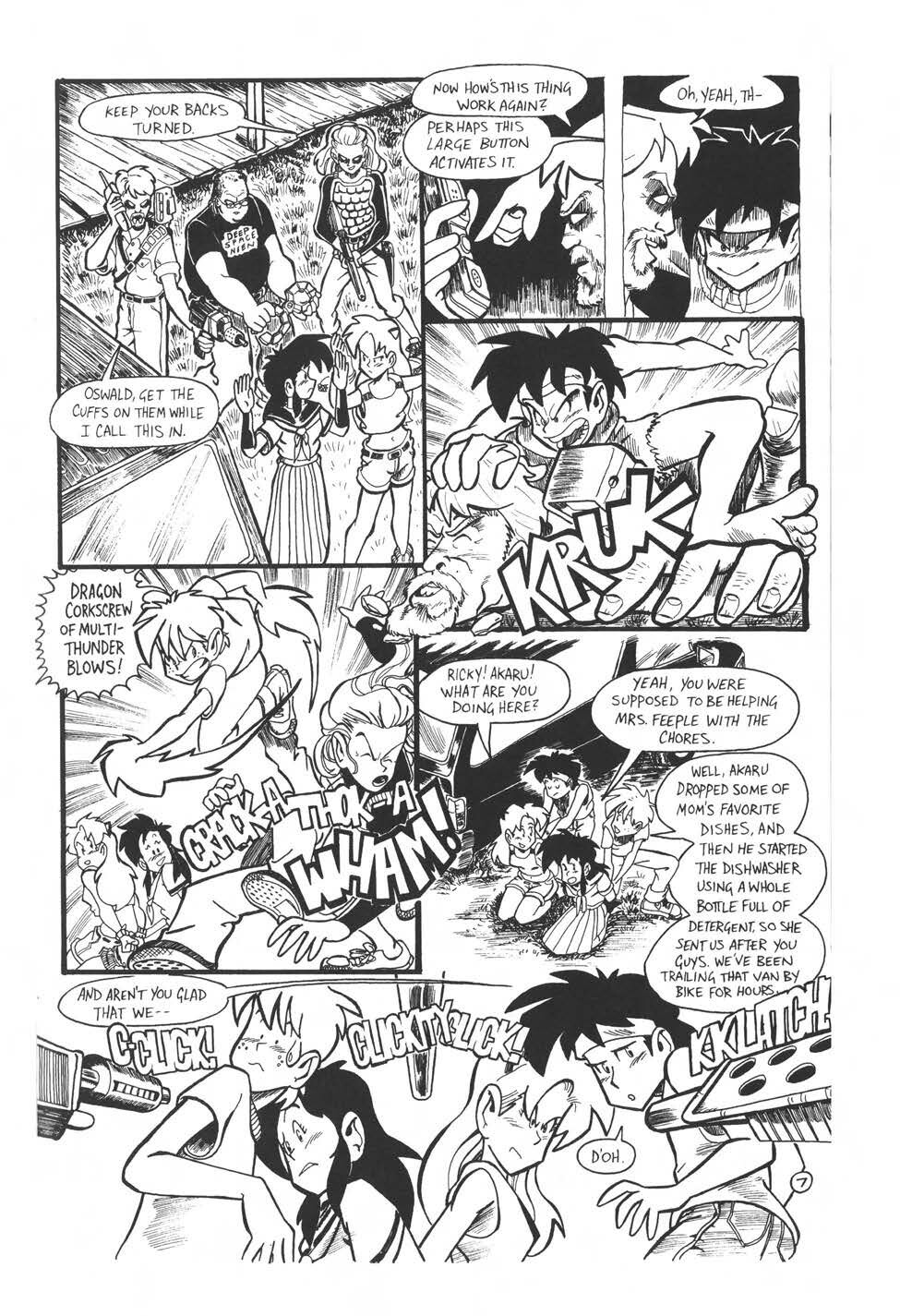 Read online Ninja High School (1986) comic -  Issue #74 - 8