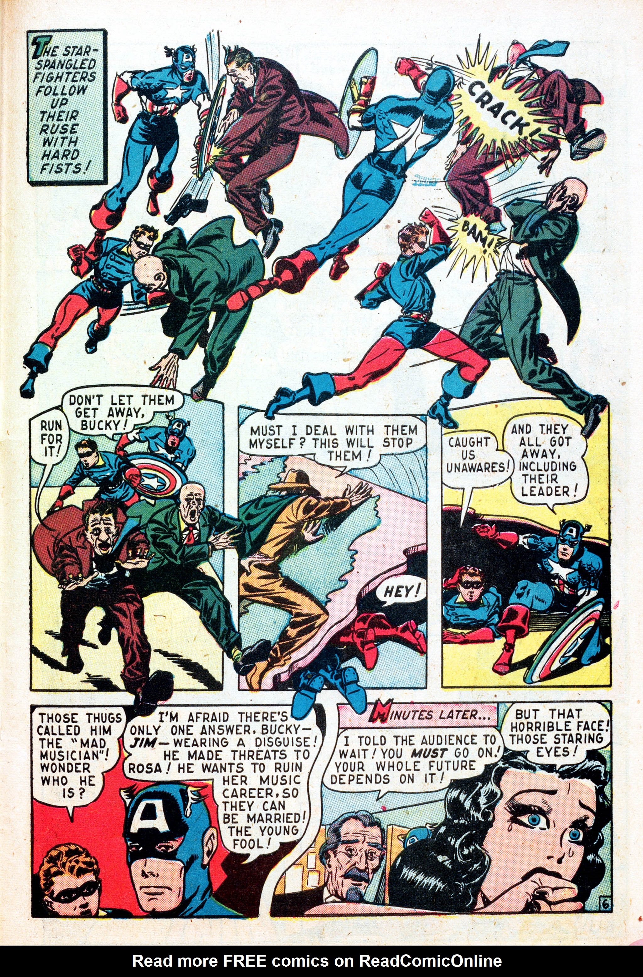 Read online Captain America Comics comic -  Issue #62 - 41
