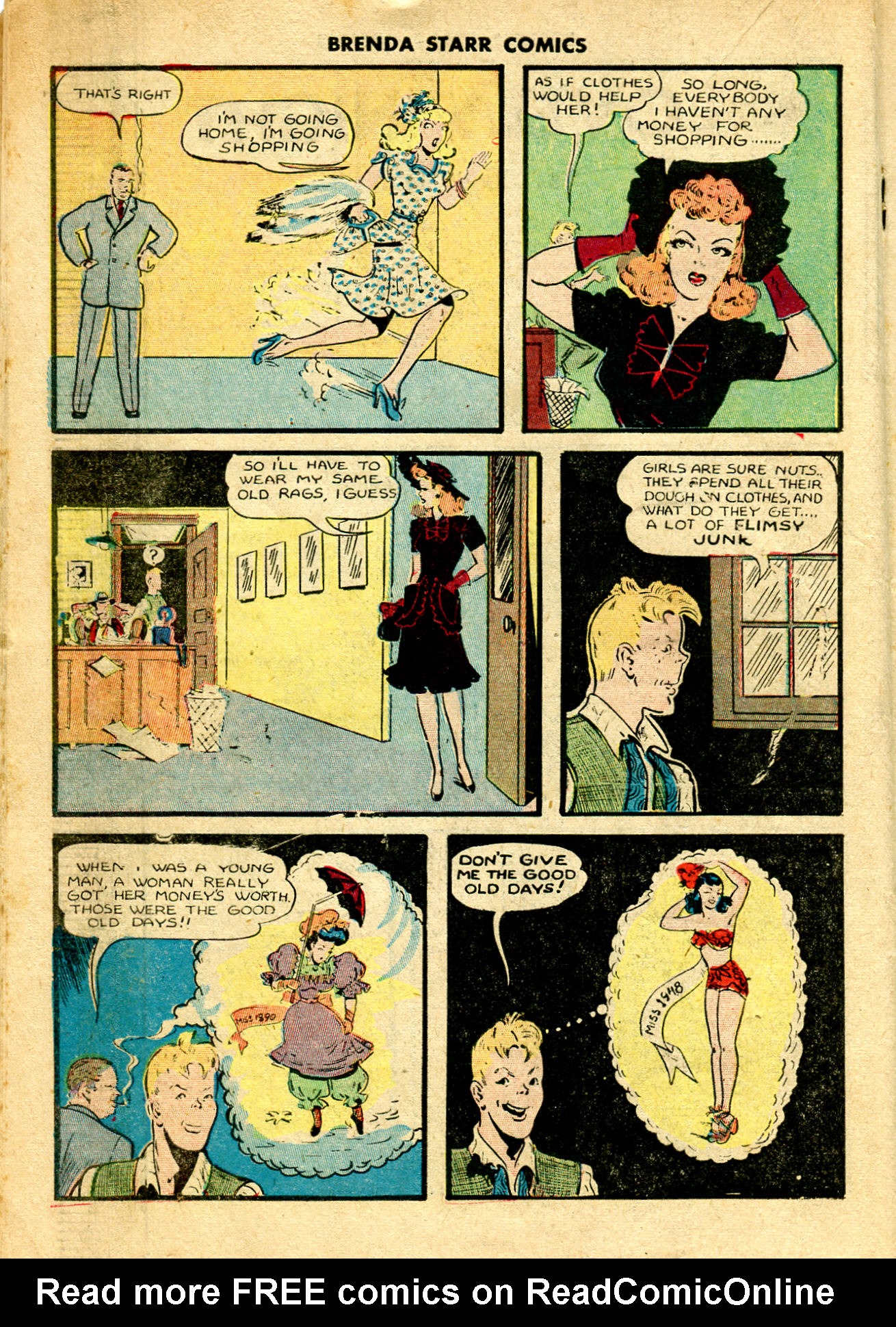 Read online Brenda Starr (1948) comic -  Issue #5 - 18