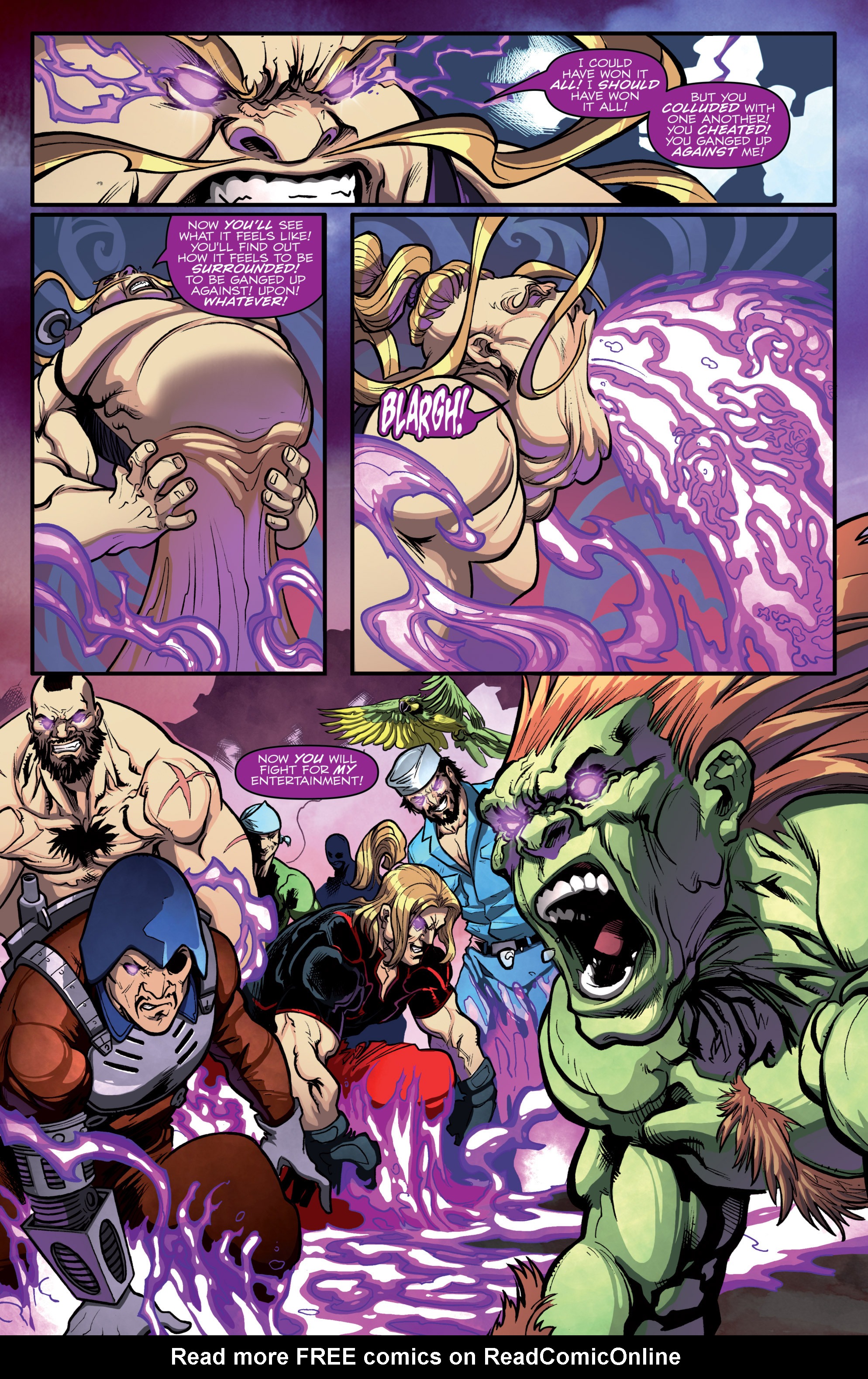 Read online Street Fighter X G.I. Joe comic -  Issue #6 - 5