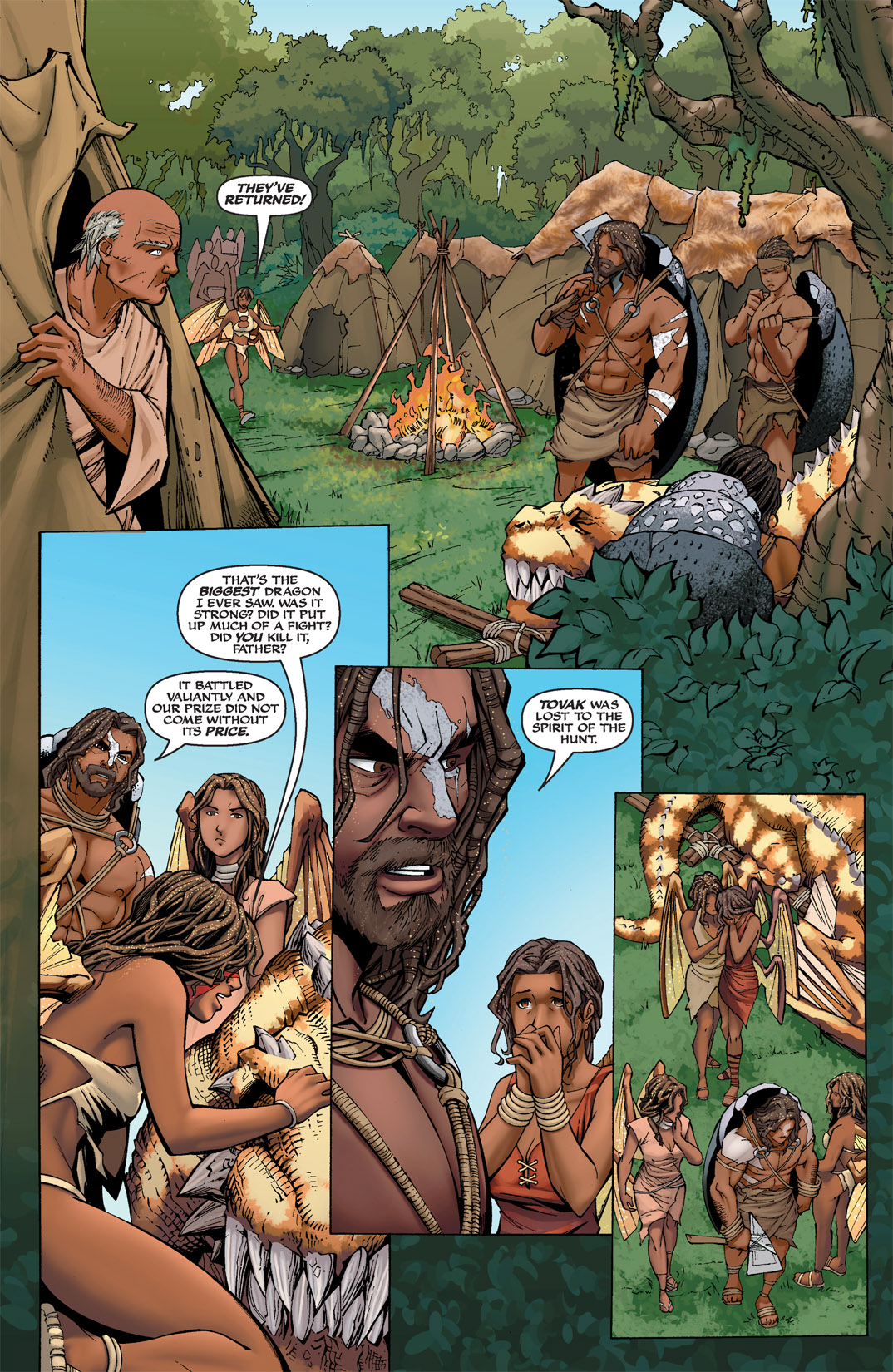 Read online Michael Turner's Soulfire: Chaos Reign comic -  Issue #0 - 5