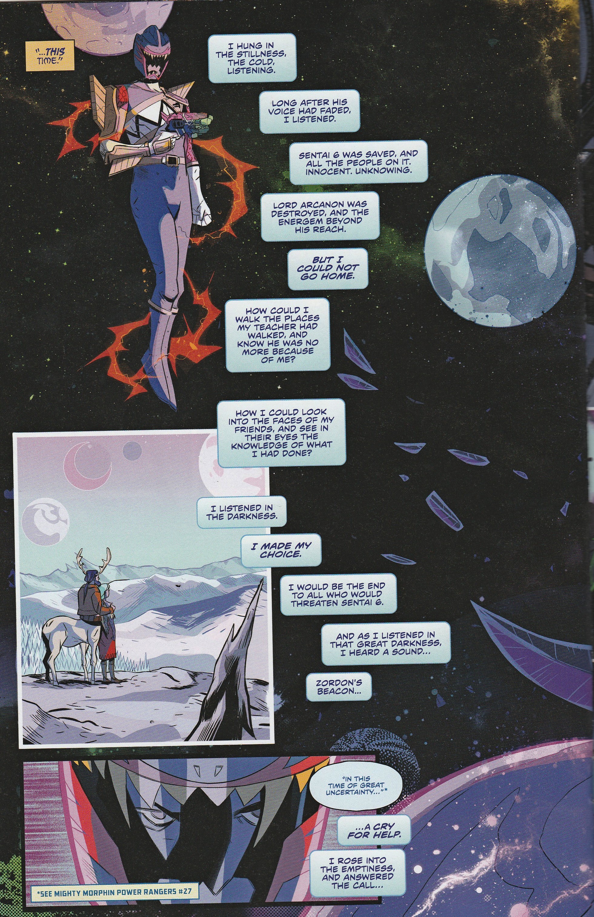 Read online Mighty Morphin Power Rangers comic -  Issue #35 - 22